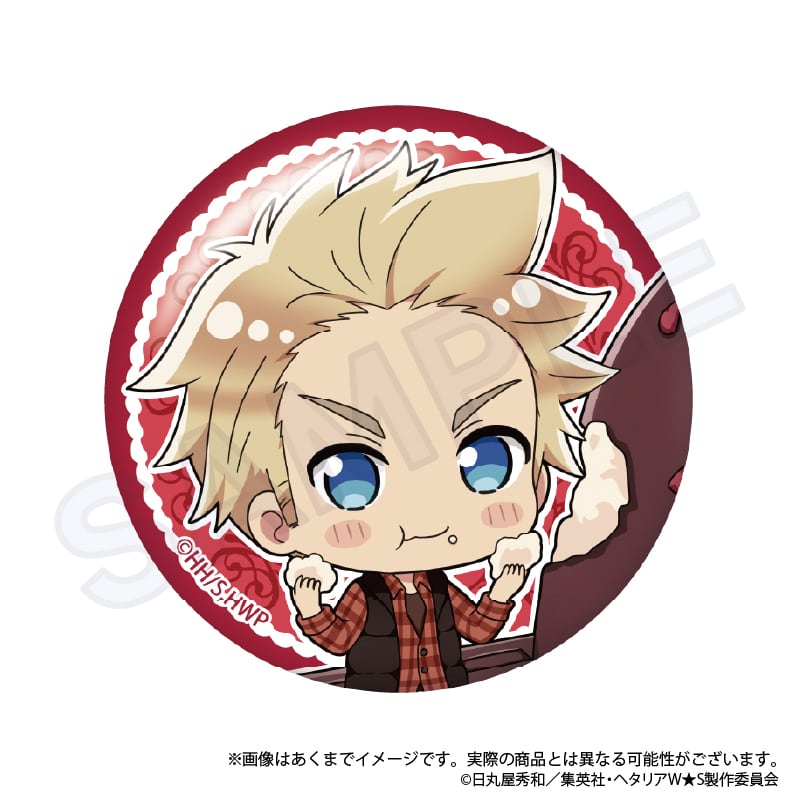 ヘタリア World☆Stars」トレーディング缶バッジ yummy! ver. Vol.2