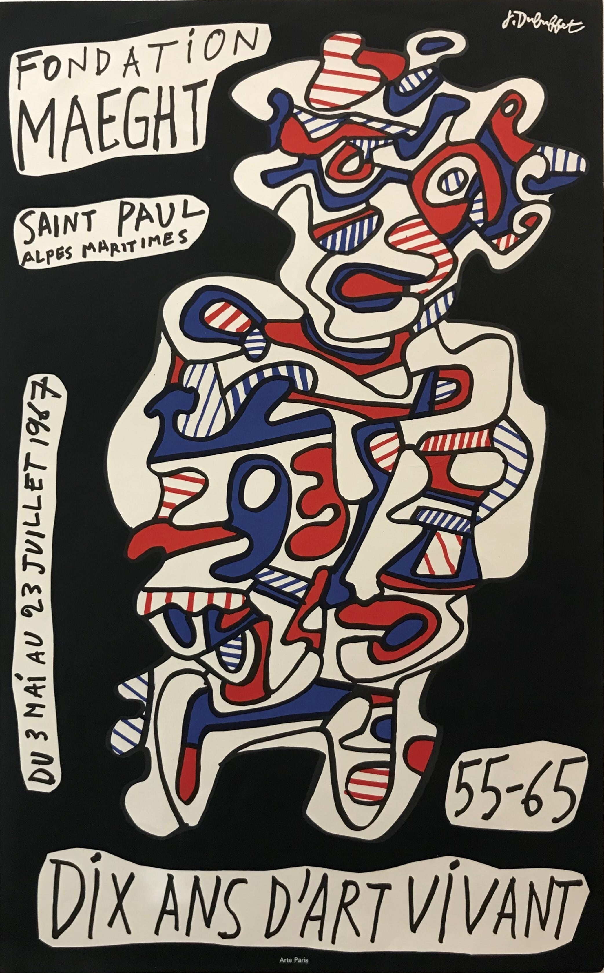 オリジナルビンテージポスター/ 展覧会ポスター 55-65 DIX ANS D'ART