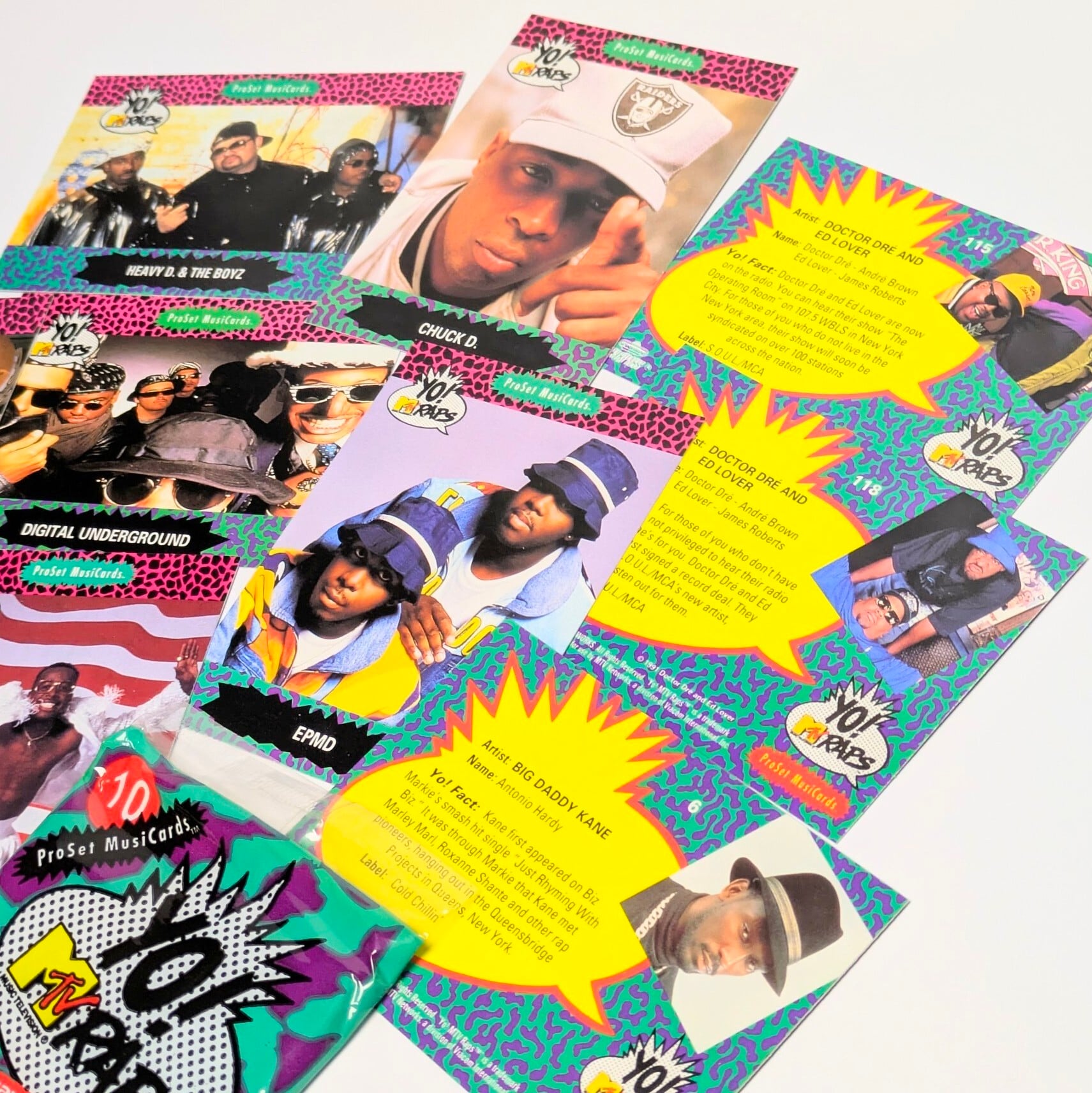 ☆送料無料！☆ 1991年製 【 YO! MTV RAPS SERIES 2 】トレーディング