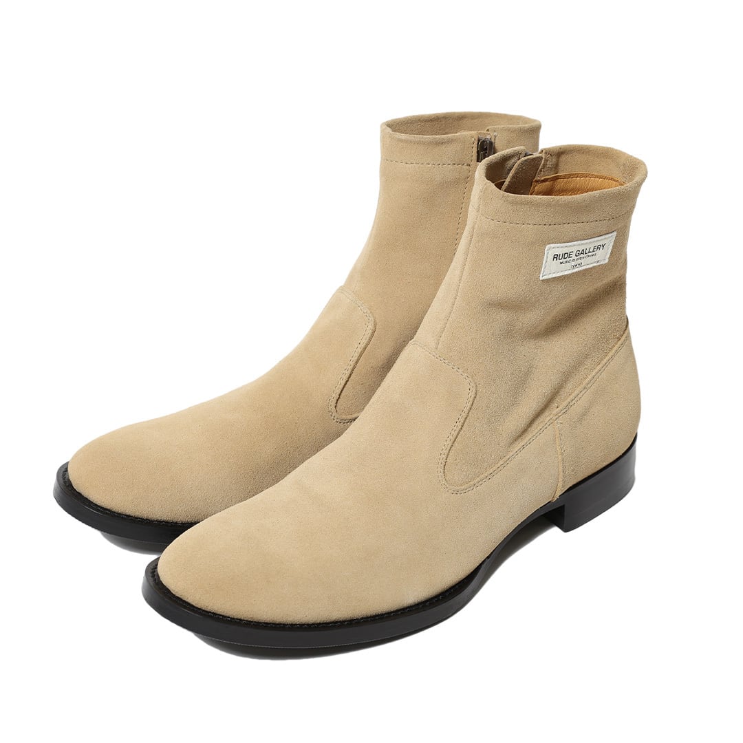 RUDE GALLERY : SIDE ZIP BOOTS | Gusset