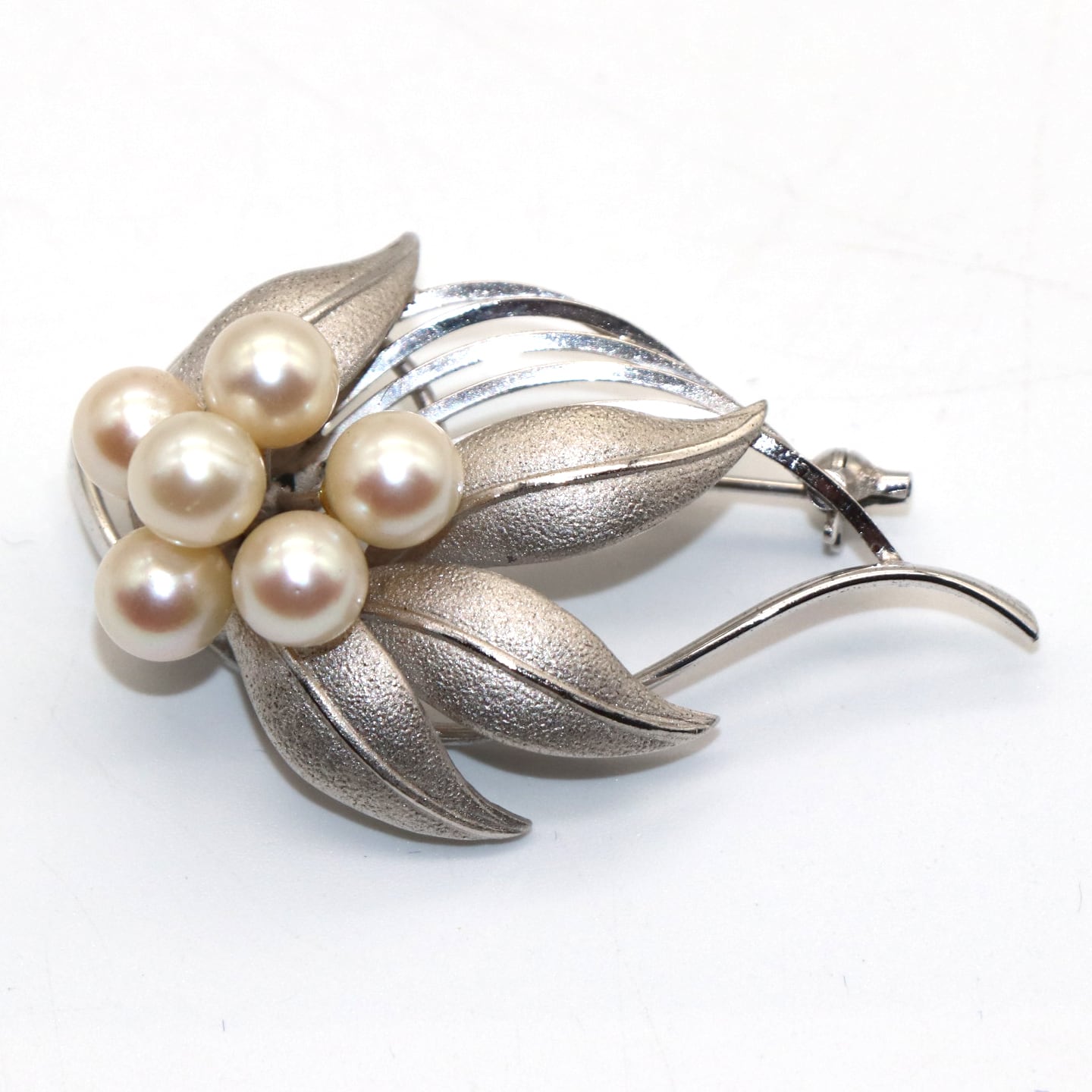 パールブローチ・真珠・アクセサリー・No.210410-097・梱包サイズ60