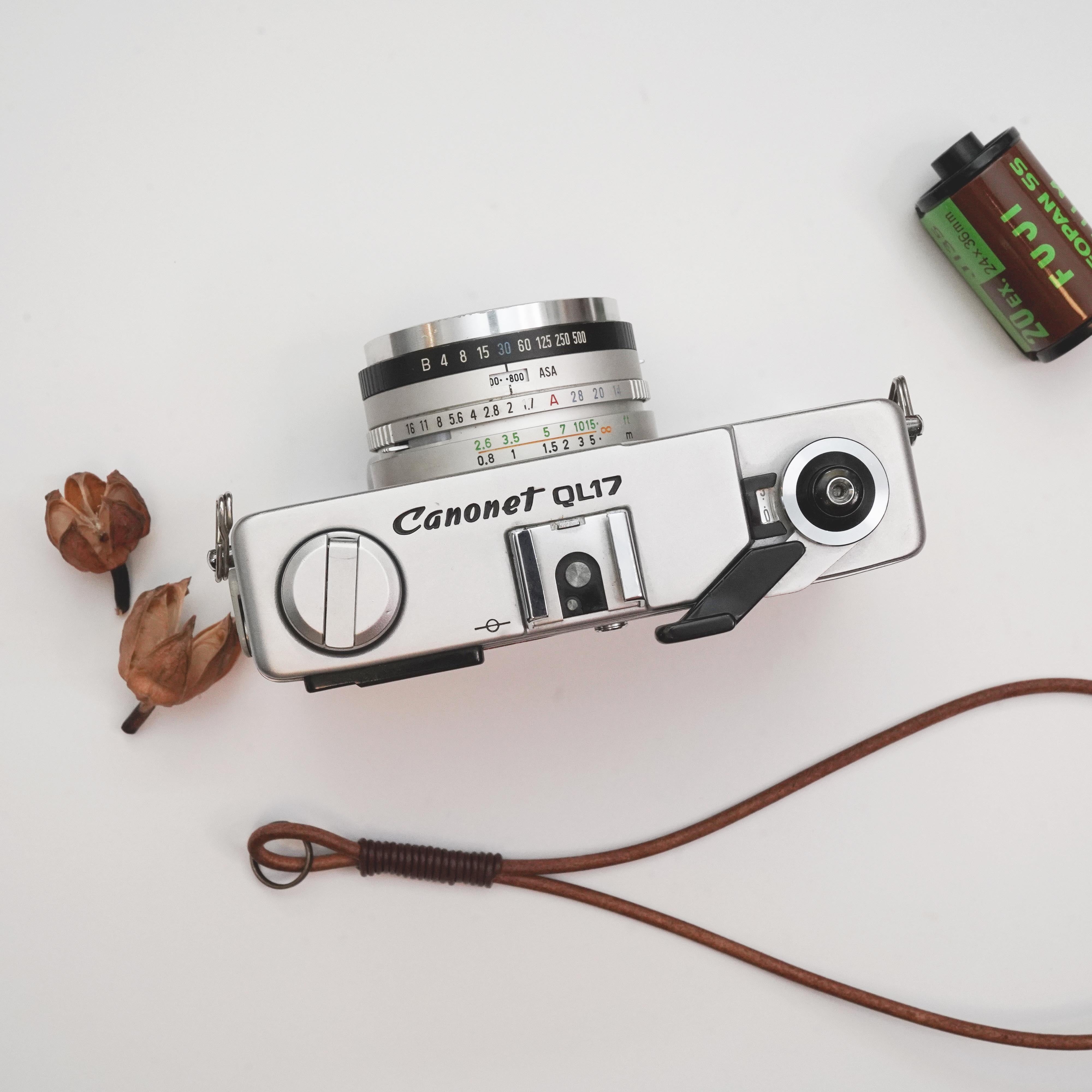 Walnut ウォルナット CANON CANONET QL17 (QL17 Giii) | Macha Cameras