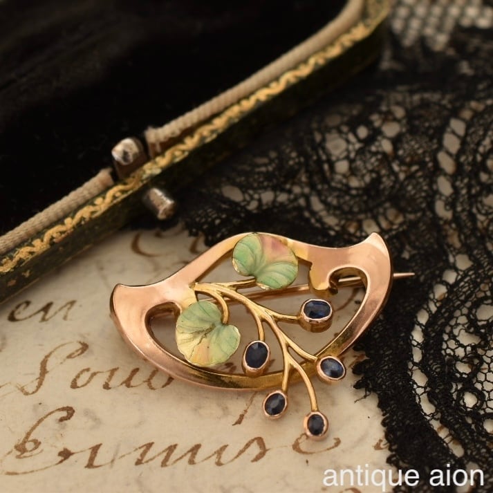 英国アンティーク 19世紀後期頃 ヴィクトリア朝時代 15ctゴールド