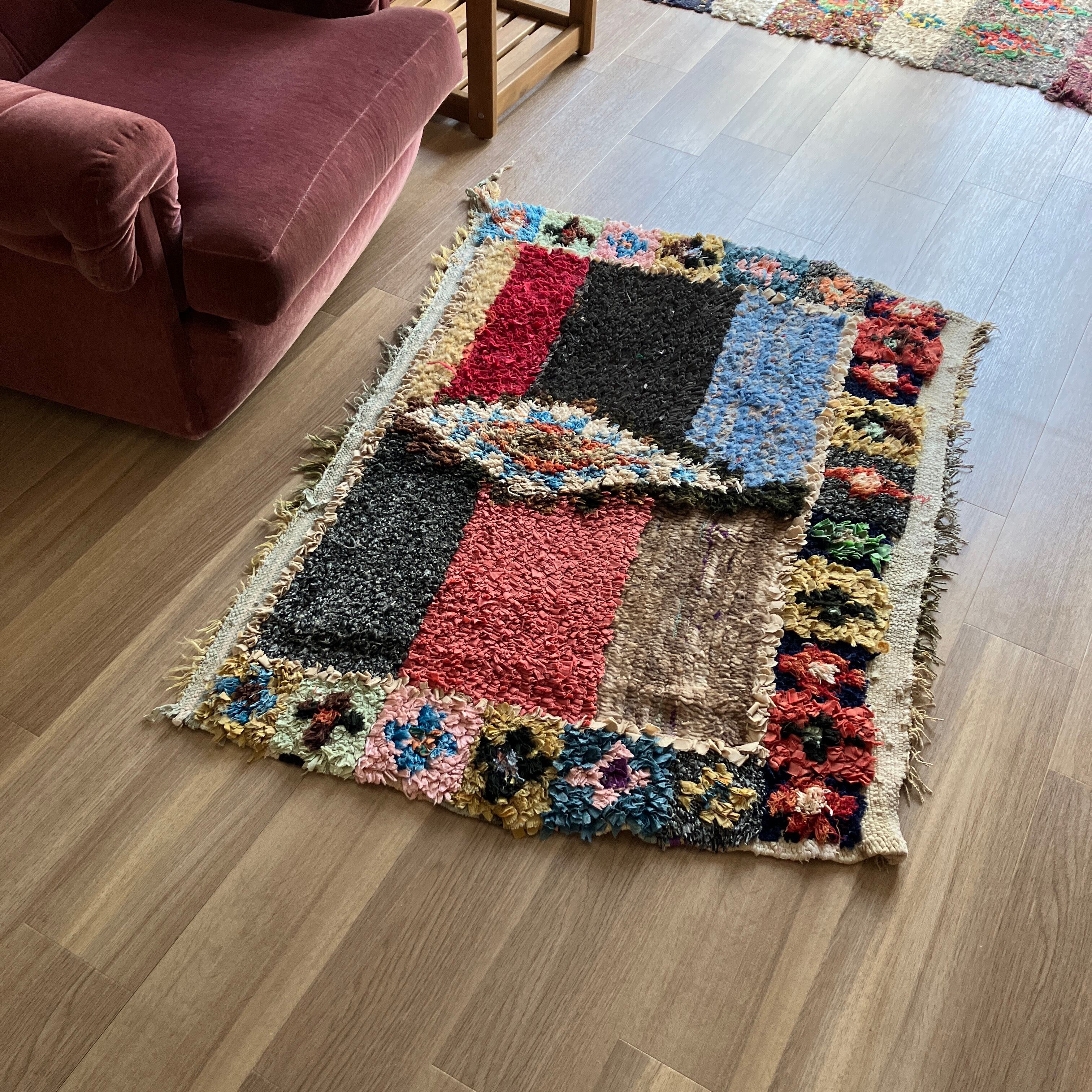 モロッコ ラグ ヴィンテージボシャルウィット | 旅のカケラ