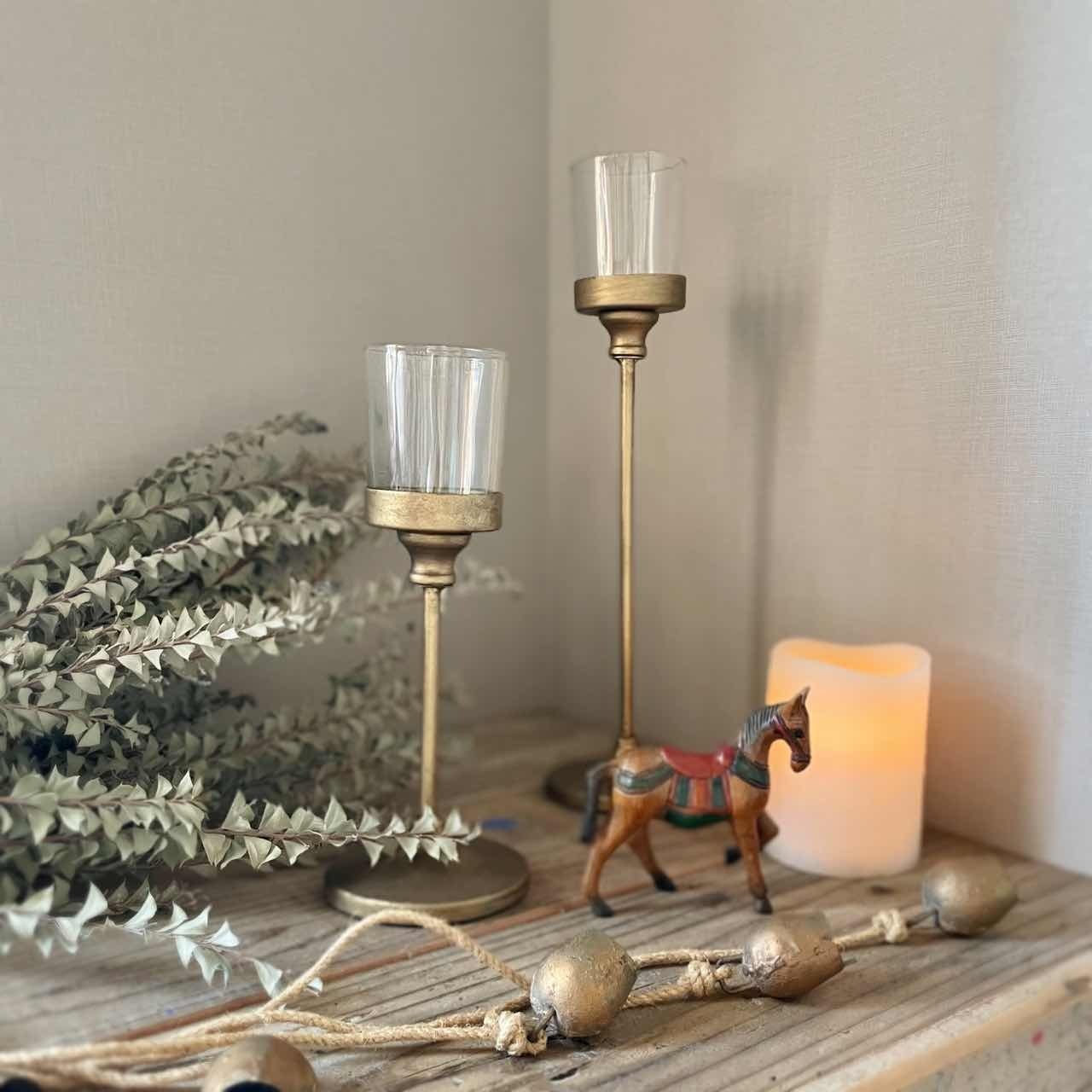 アイアン キャンドルスタンド L｜アイアン インテリア キャンドル