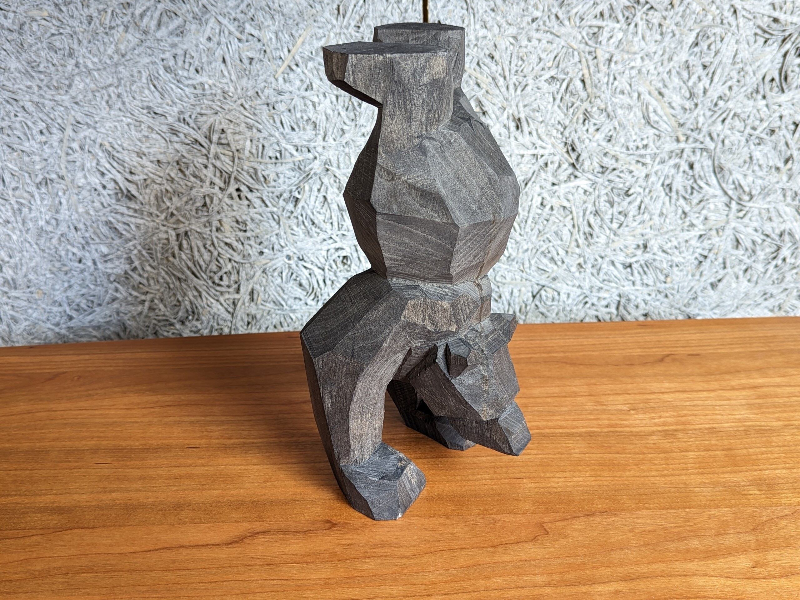 佐藤憲治 逆立ち熊 ＃1 | 木彫りの熊 | inoya | Basic Life Store