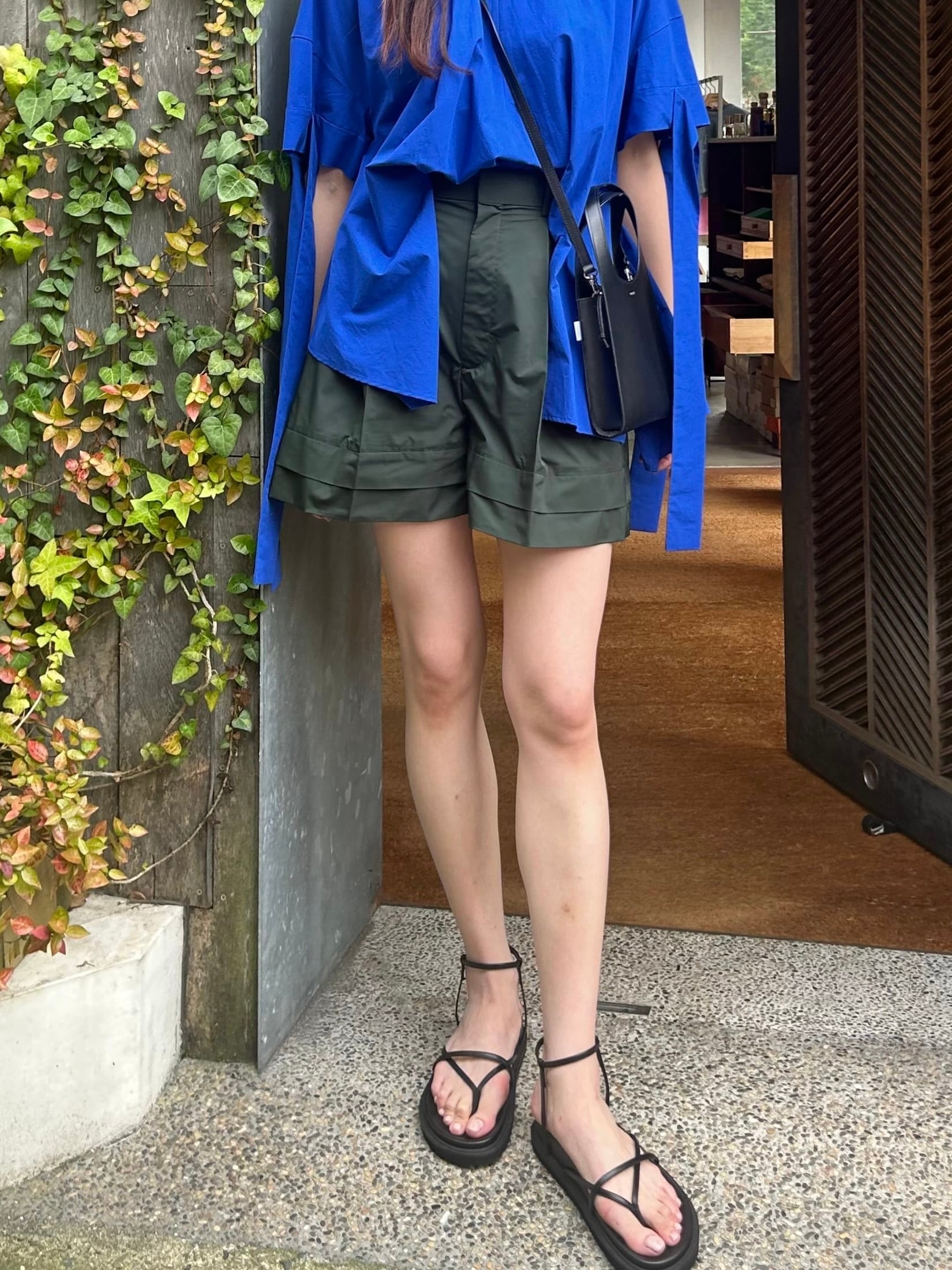 24AW】ENFOLD エンフォルド / TAILORED SHORT-PANTS / ショートパンツ