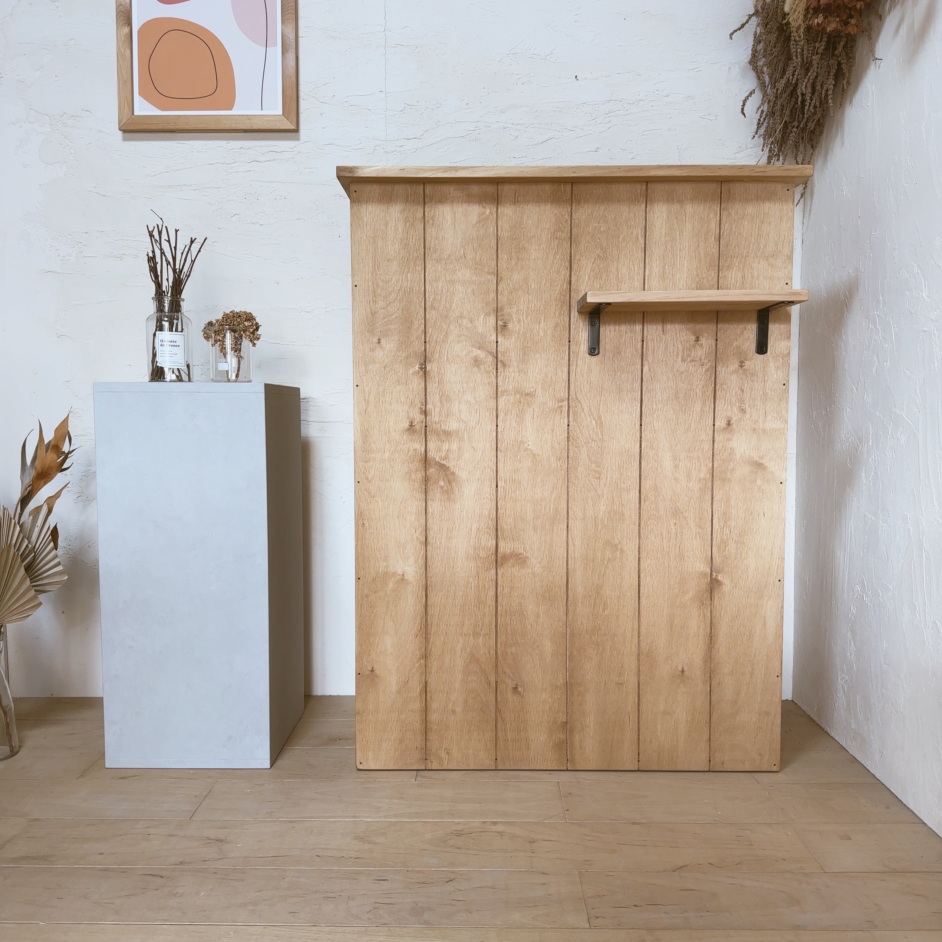 na294. コンクリート調 ディスプレイボックス ディスプレイスタンド