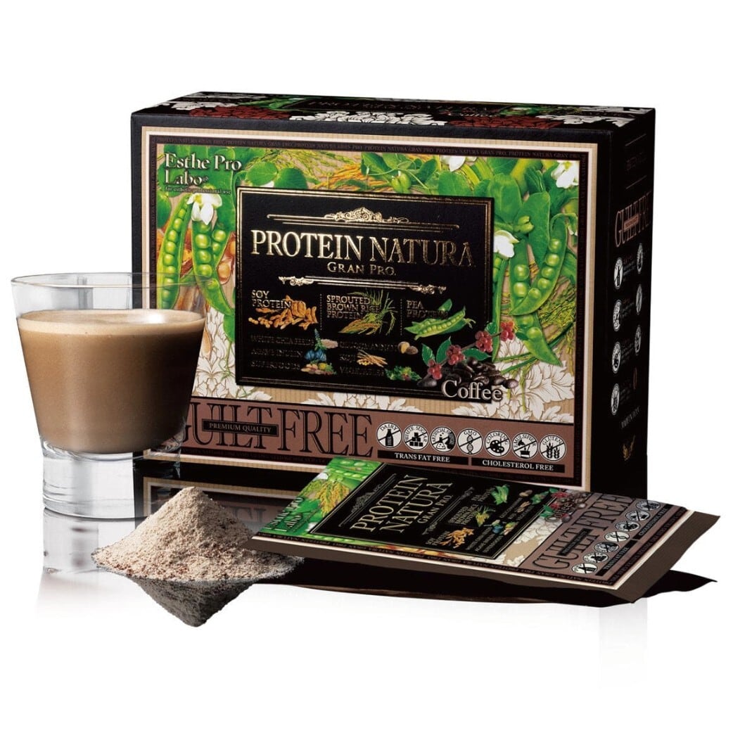 コーヒー味 プロテインナチュラ コーヒー グランプロ 20袋 プロラボ