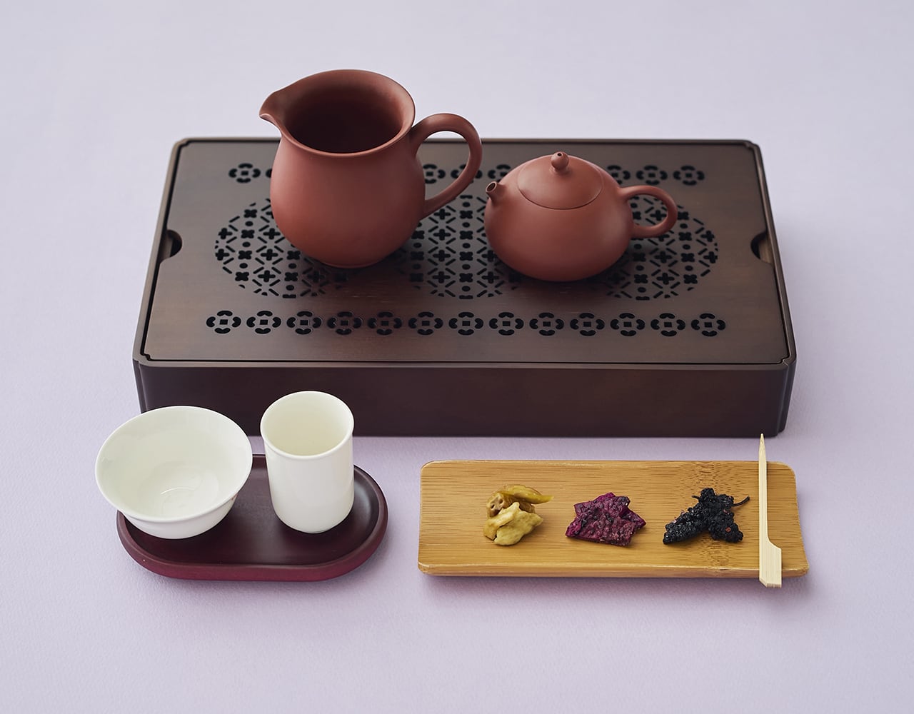 陶器 茶壷「扁西施」あか茶 | 茶嘉葉