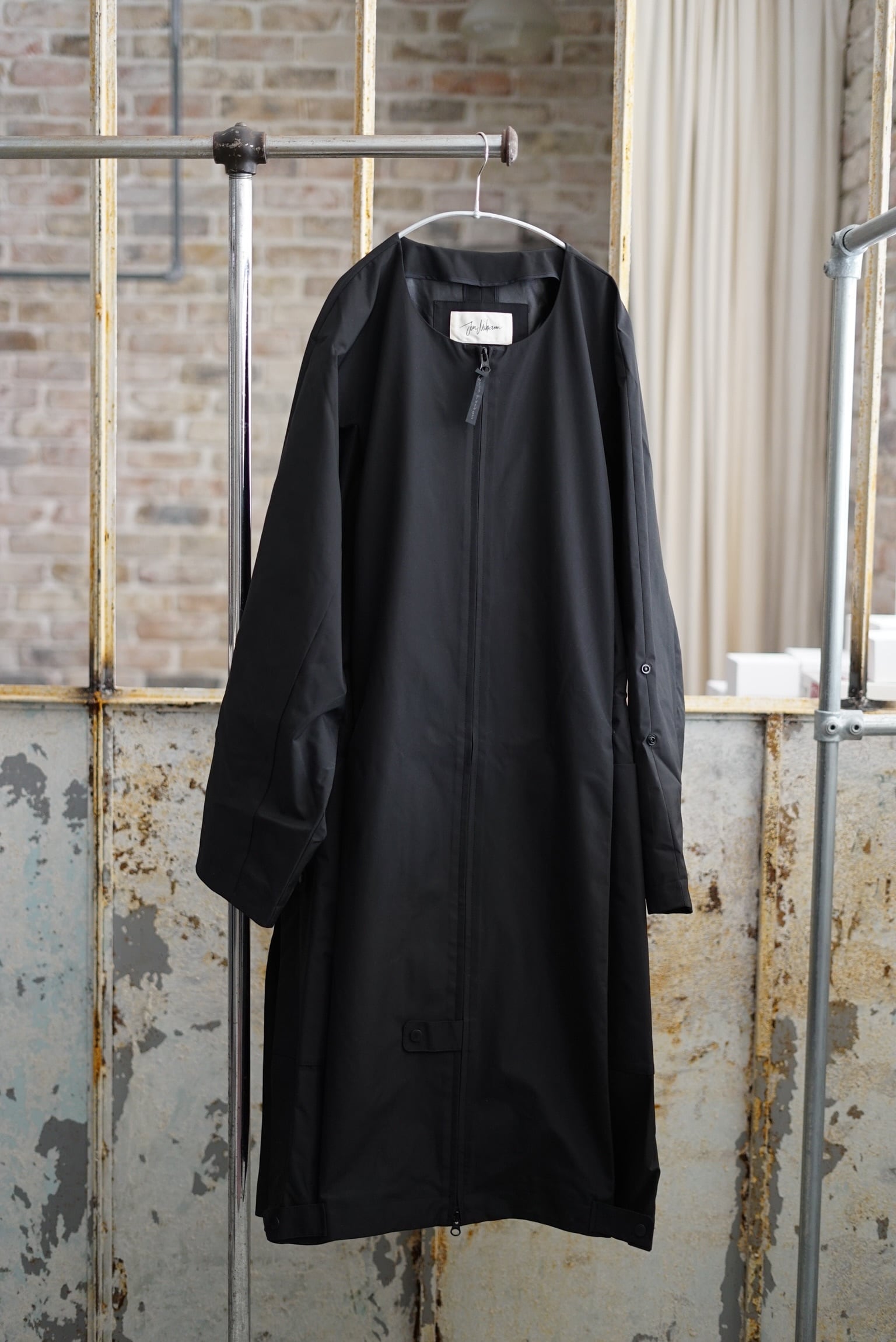 JUN MIKAMI×WILD THINGS / シェルコート（black / camouflage