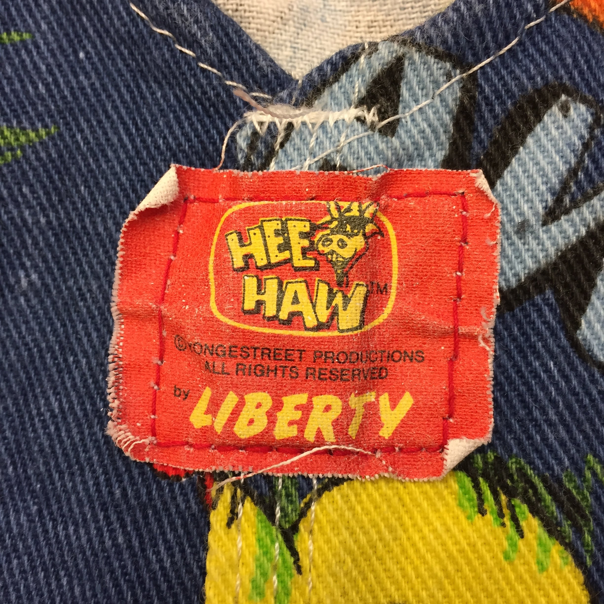 Kids Size LIBERTY “HEE HAW” Pattern Overall | インポート古着