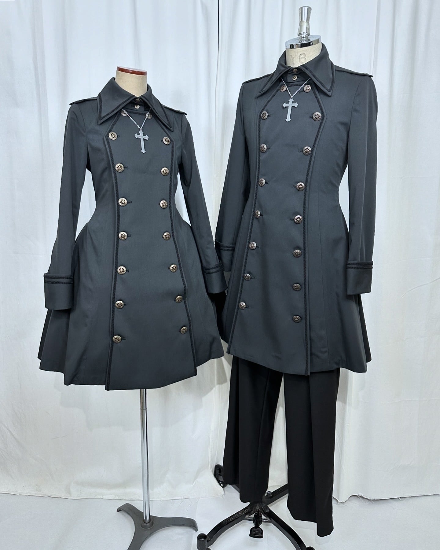 少難ありATELIER BOZ ミストレスブラウス グレー 少難ありATELIER BOZ