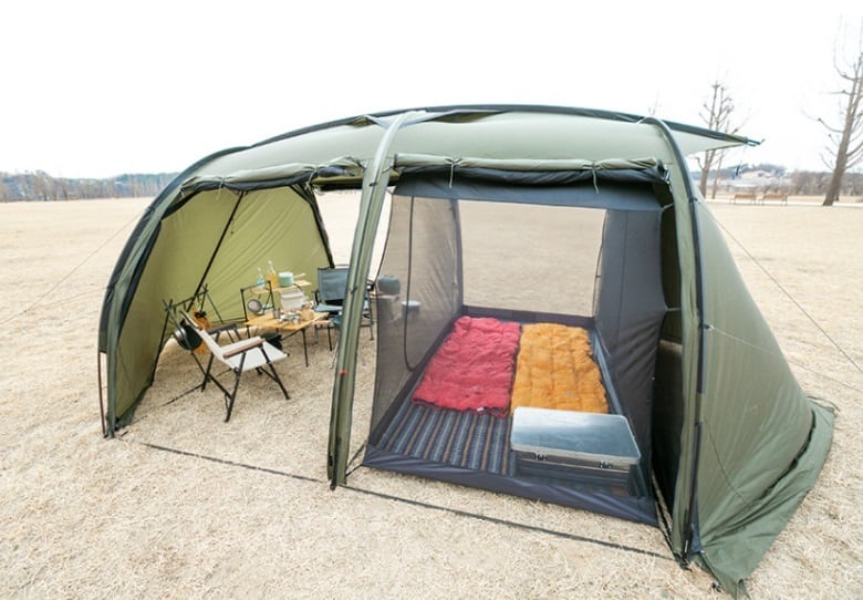 newカラー】V HOUSE M Black /TAN（MINIMAL WORKS ） | outdoor.beans