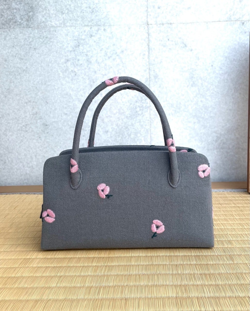 利休バッグ（ミナペルホネンファブリックhana） | kimonogallery晏