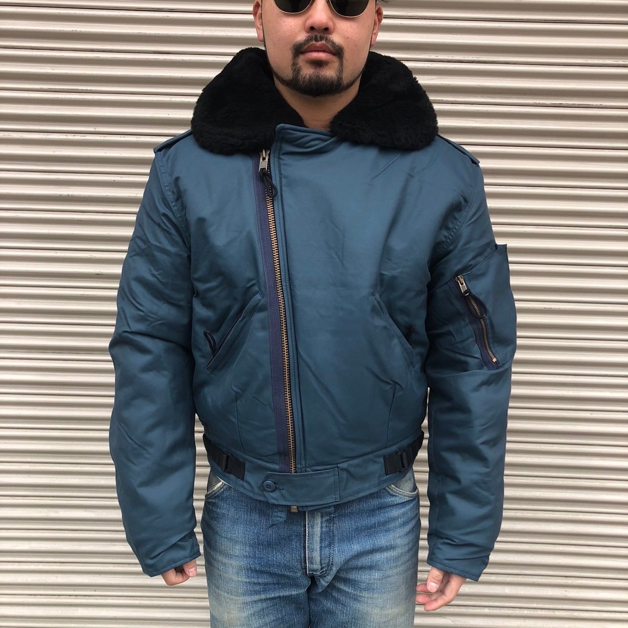 デッドストック 90sカナダ軍 実物 フライトジャケット ヴィンテージ