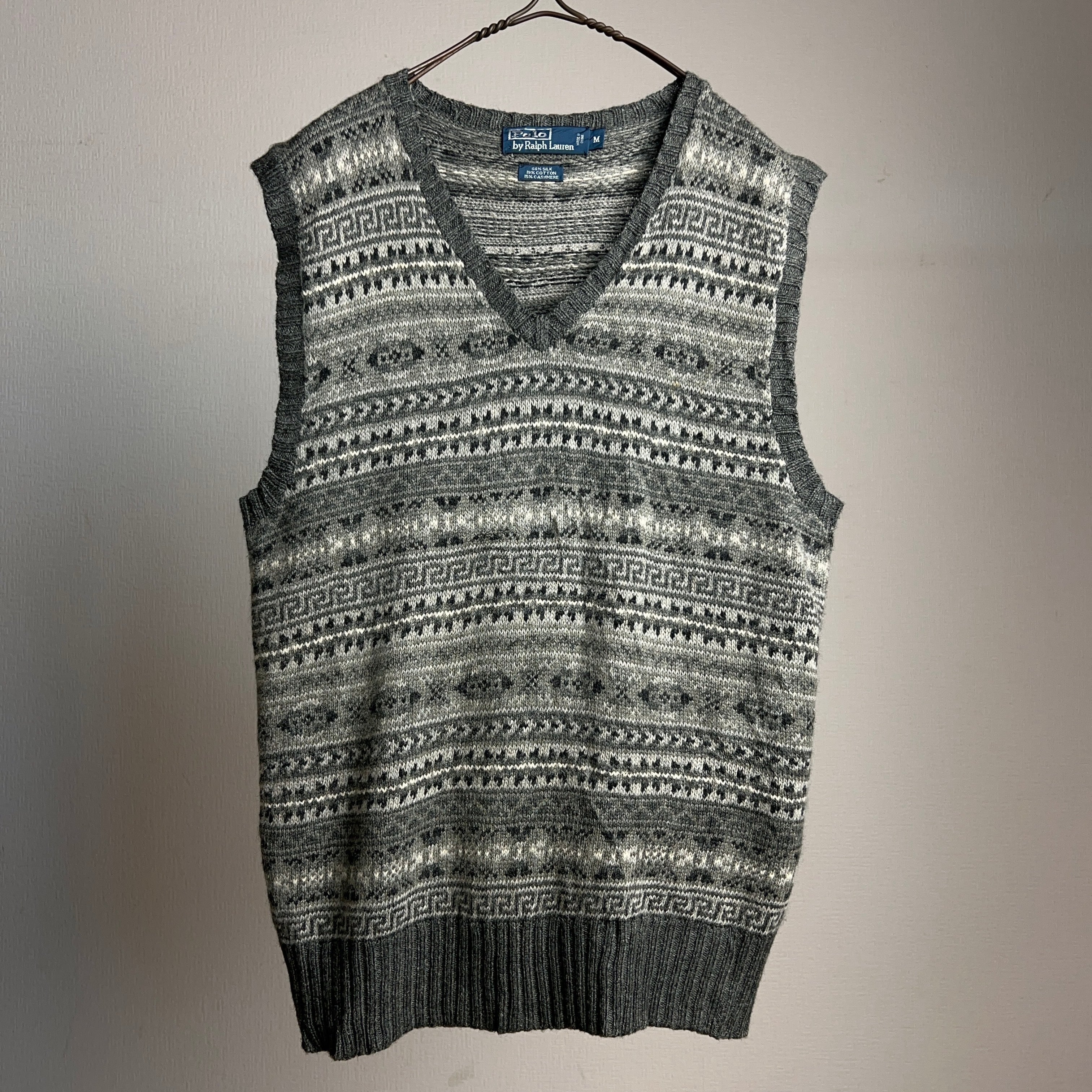 90's Polo by Ralph Lauren Knit Vest SIZE M 90年代 ポロラルフ
