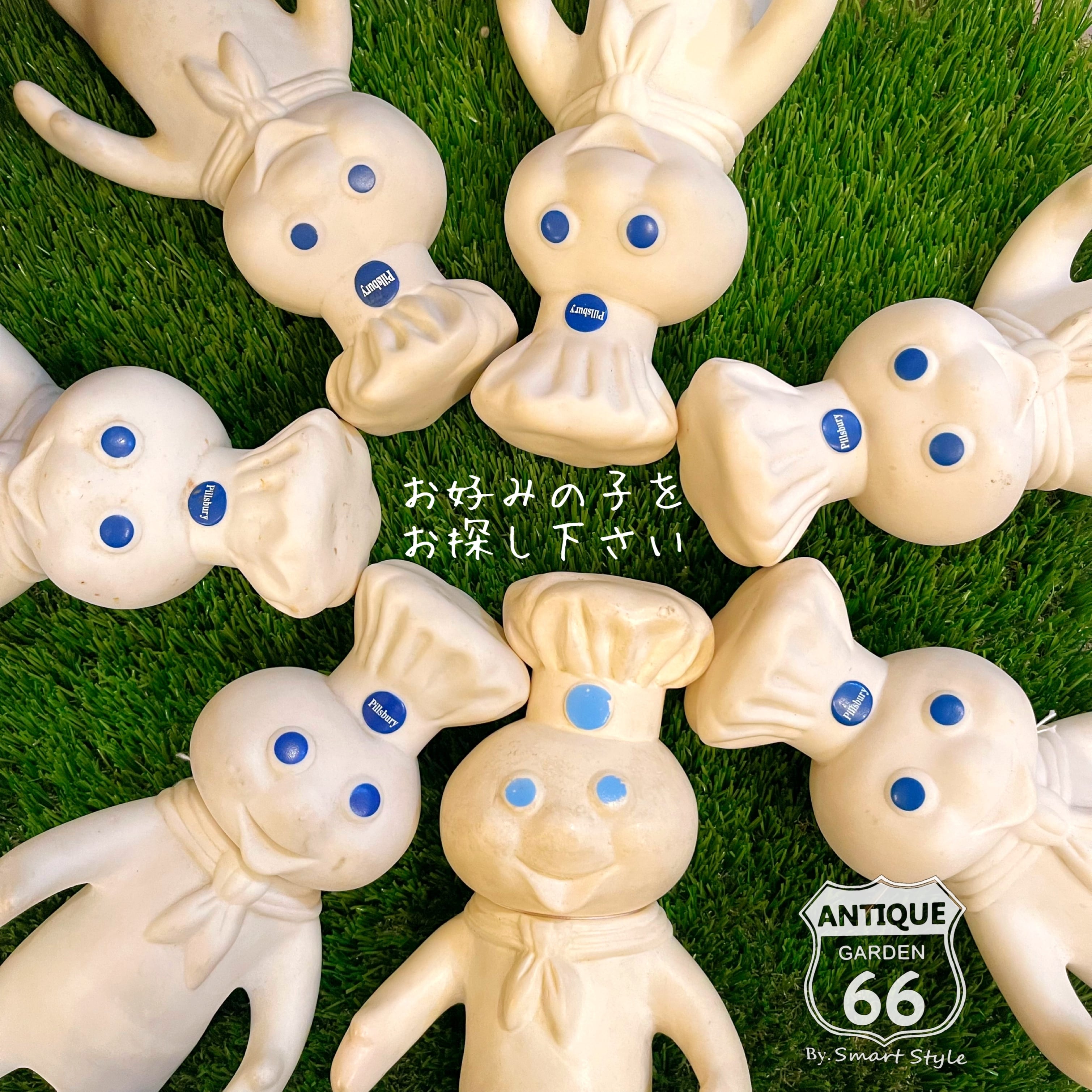 70s ドゥーボーイ Doughboy ソフビドール アメリカ ヴィンテージトイ