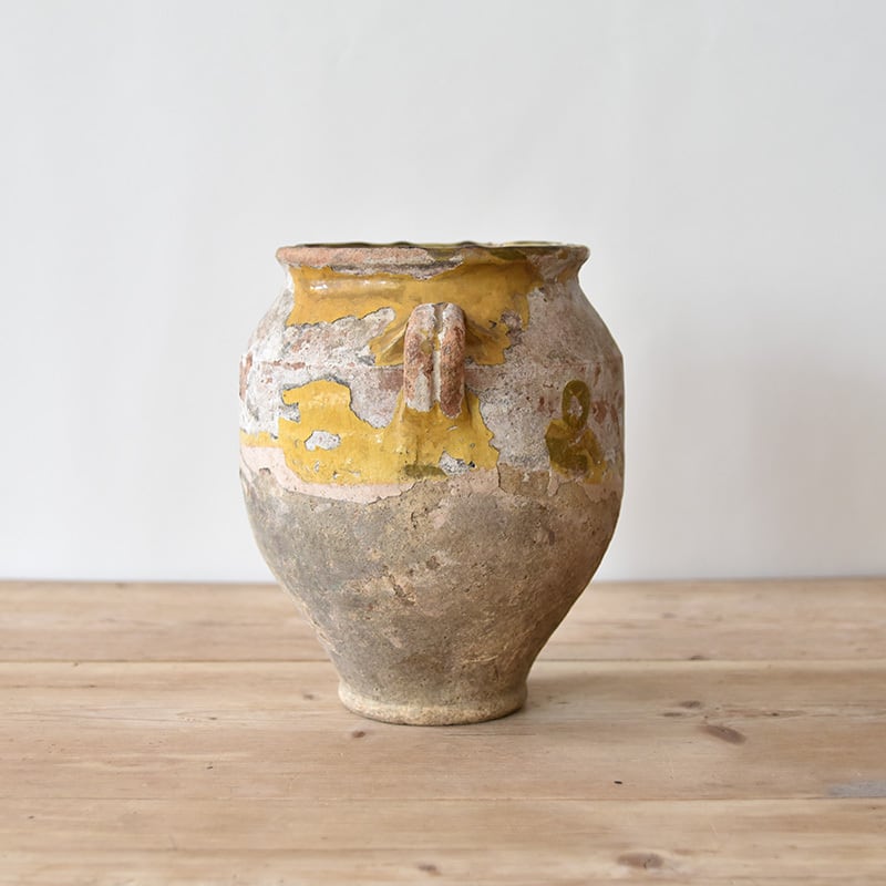 French Pottery Pot / 南フランス コンフィポット プロバンス 陶器の壺