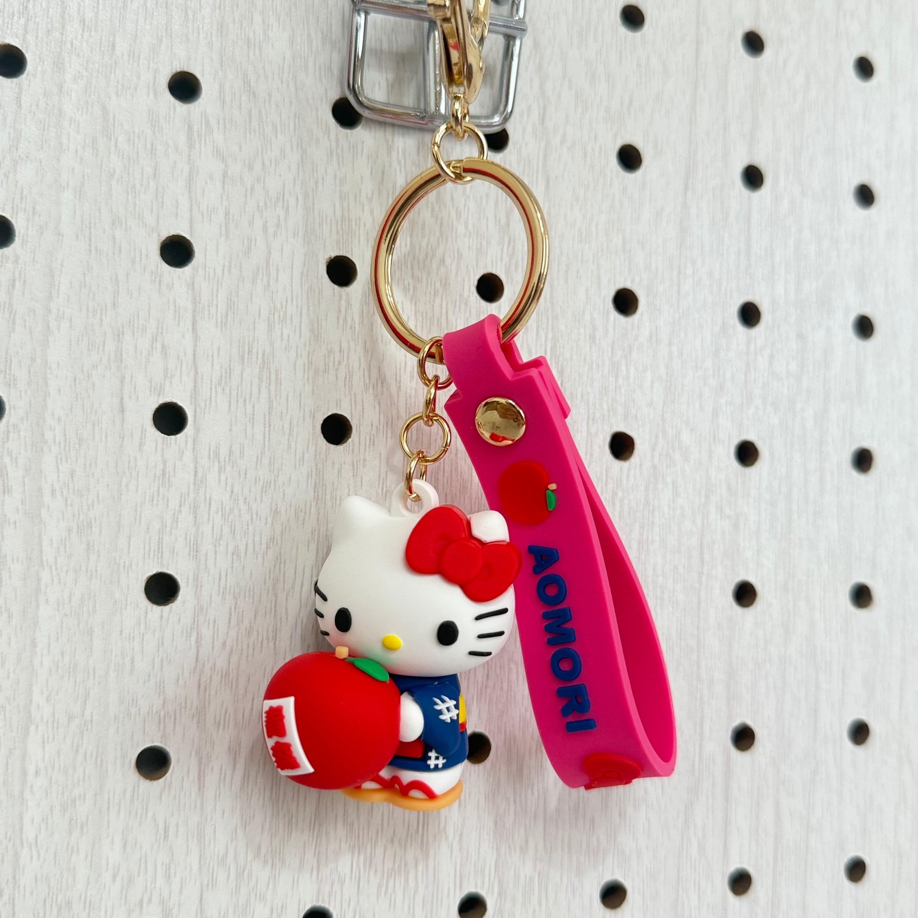 キティ青森 りんご娘 ラバーキーホルダー | TORCH-Online Shop-