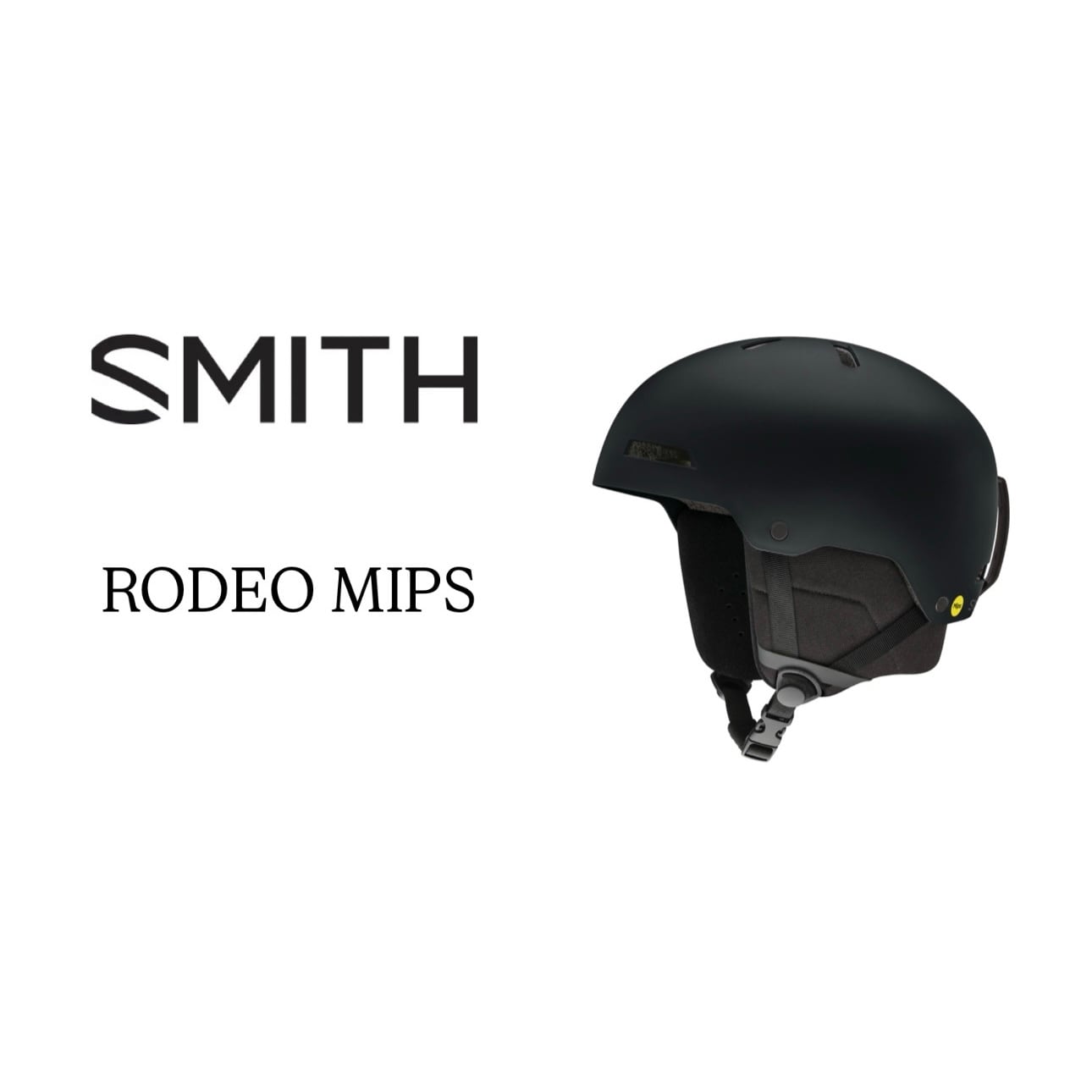 25-26モデル . SMITH . 『 RODEO MIPS 』Black スミス ロデオミップス