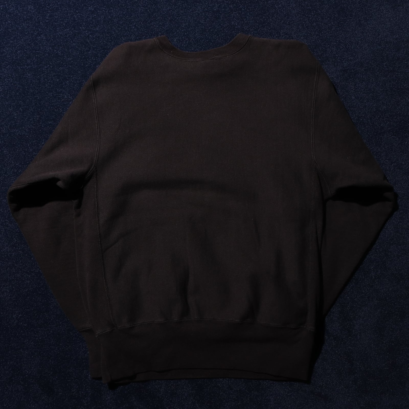 稀少 デカ目 L 黒 ブラック 80s 90s USA リバースウィーブ