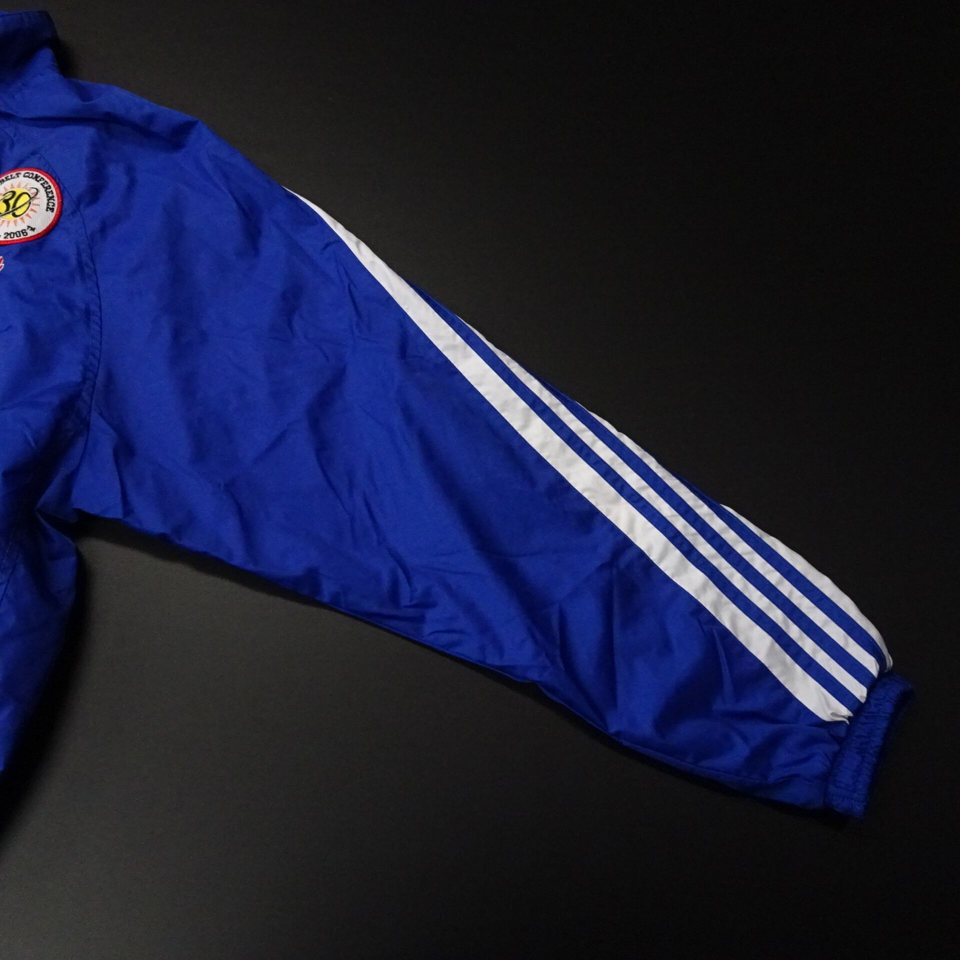 00s～ Vintage adidas アディダス ジップジャケット ワッペン 刺繍