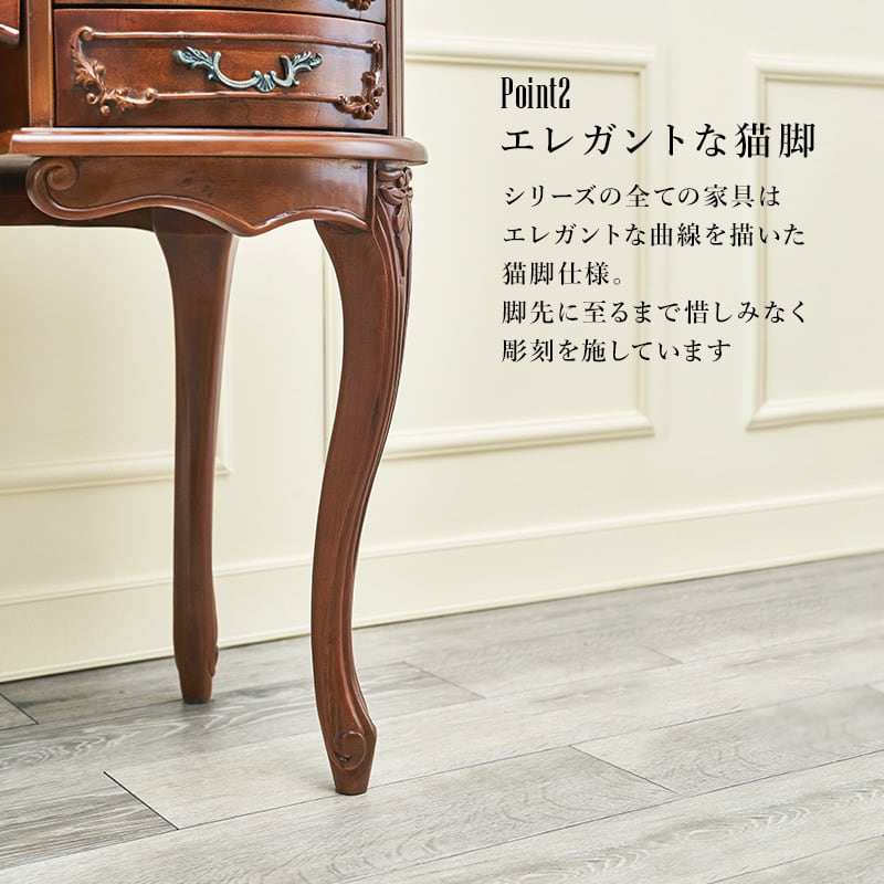 ドレッサー 三面鏡 三面鏡ドレッサー コスメテーブル 3面鏡 椅子付き