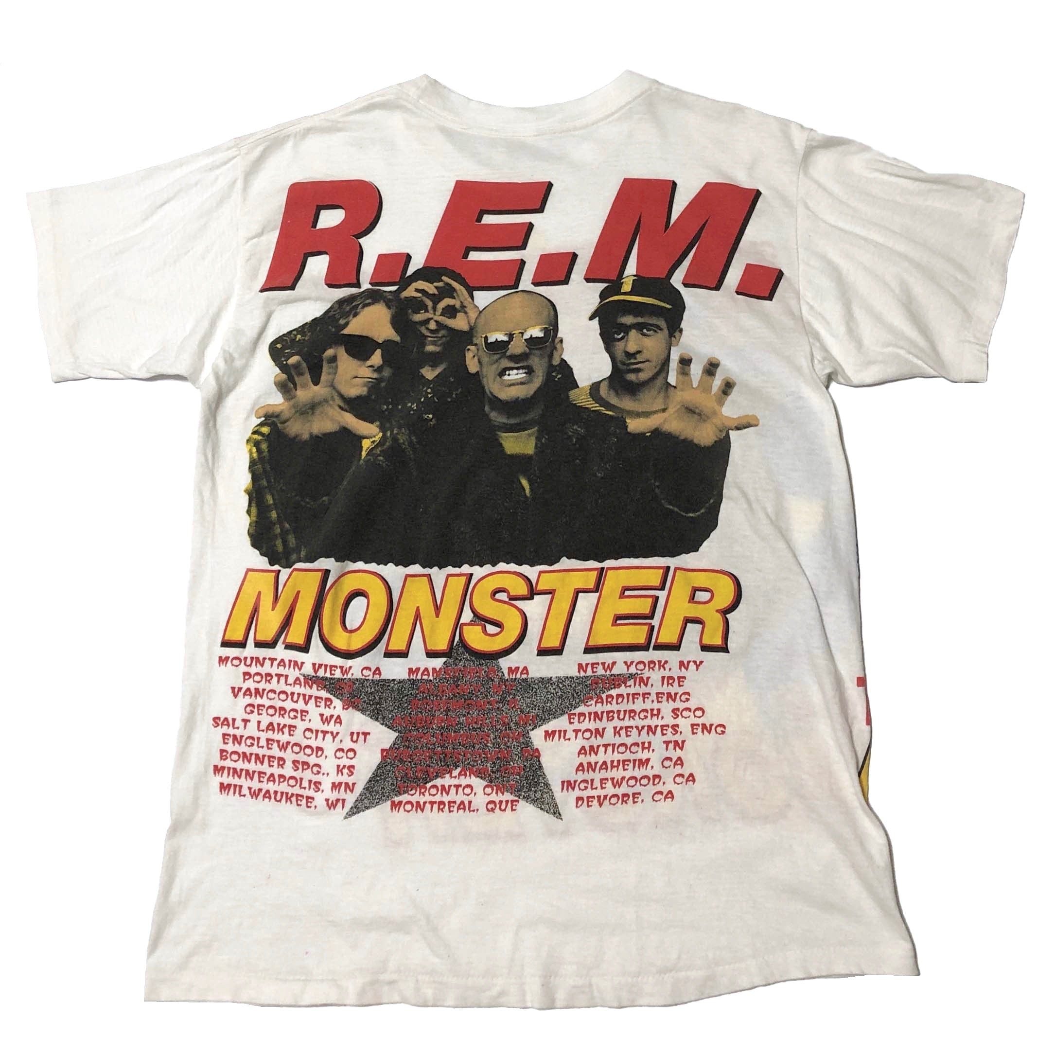 90s R.E.M. 『1995 MONSTER TOUR』 Tシャツ【XL】REM アールイーエム