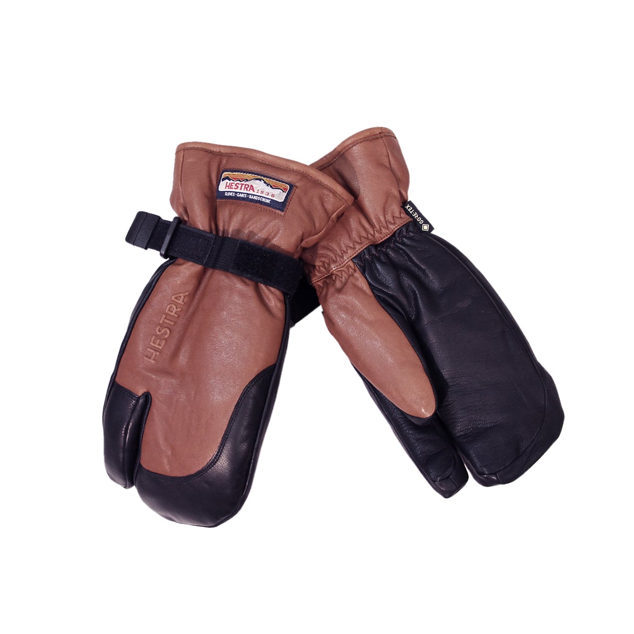 HESTRA 3-Finger GTX Full Leather | WORKROWN UNIFORM
