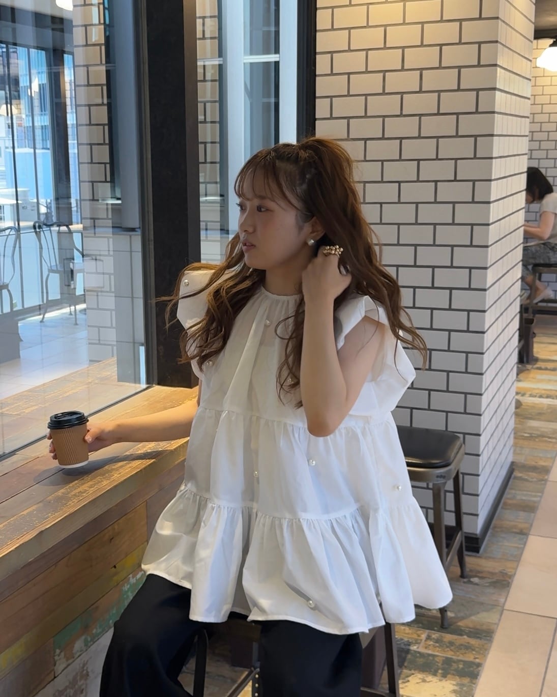 PUFFPUFF PERL BLOUSE | MARRY ME.official