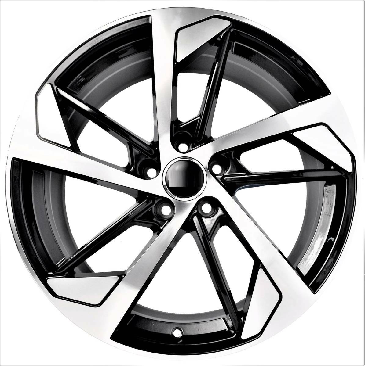 アウディ 18インチ ブラックホイール4本セット Audi A4 A6 A8 S4 S6