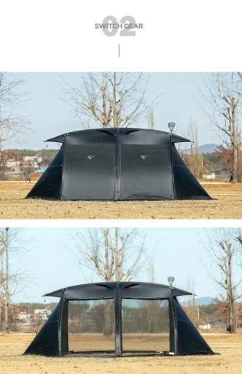 newカラー】V HOUSE M Black /TAN（MINIMAL WORKS ） | outdoor.beans