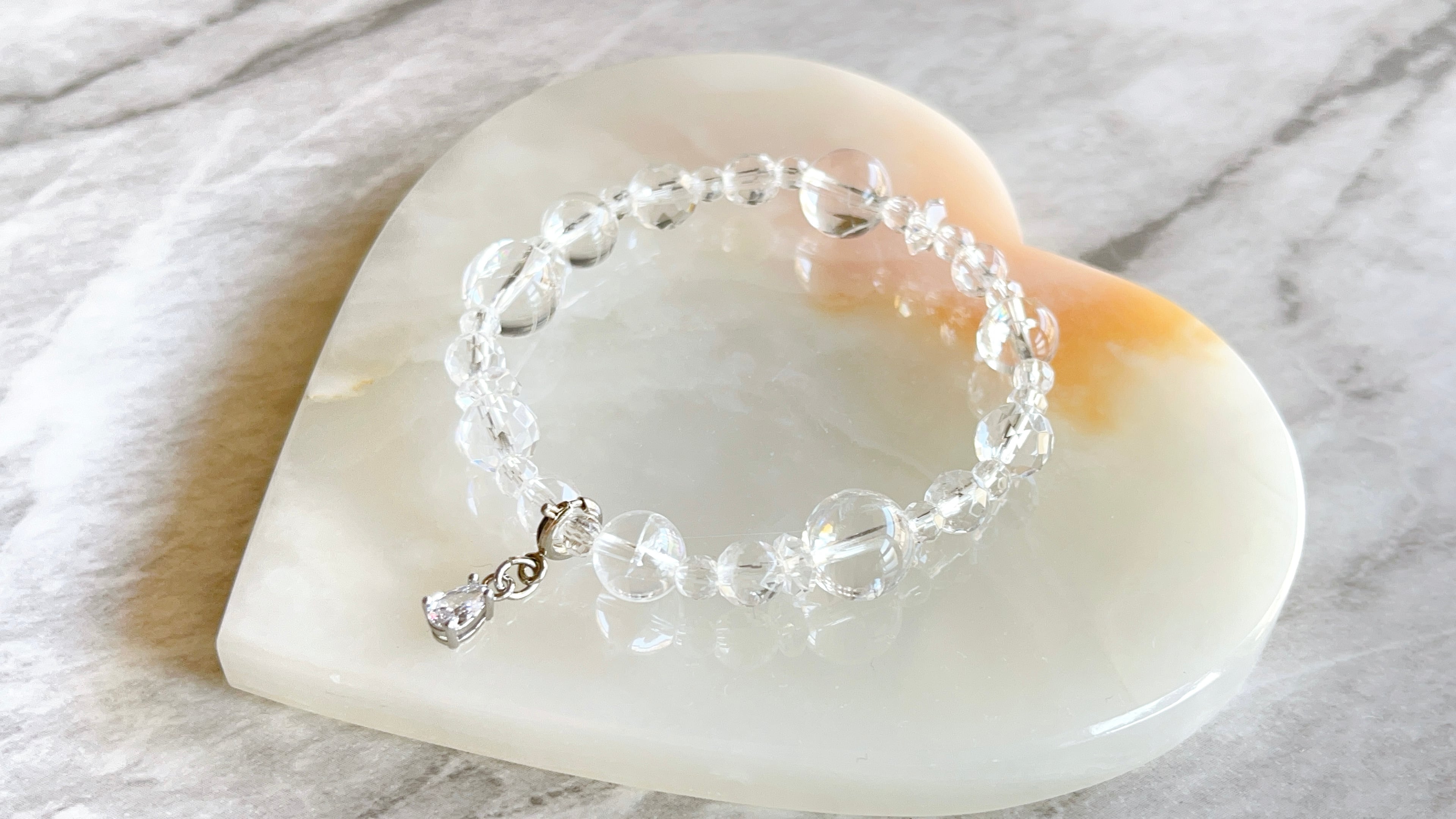 再販】子宮推命✧十干ブレスレット✧癸（みずのと）✧雨のブレスレット