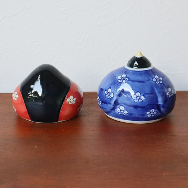 ギフト化粧箱付】有田焼 雛人形ペア 置物 20-109 | MARUFUKU utsuwanohana