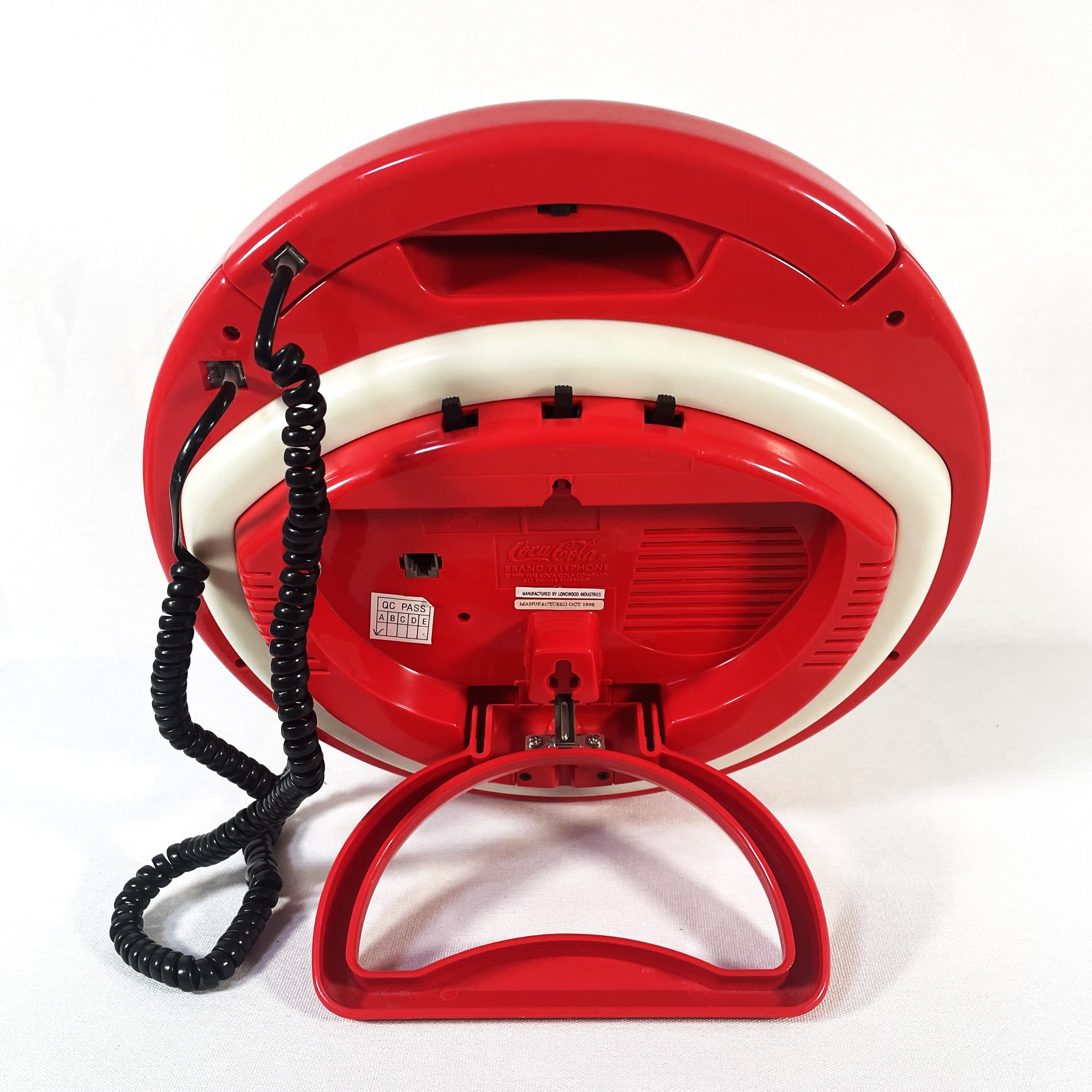 その他 Coca-Cola brand Disc telephone 1995 Coca-Cola Vintage