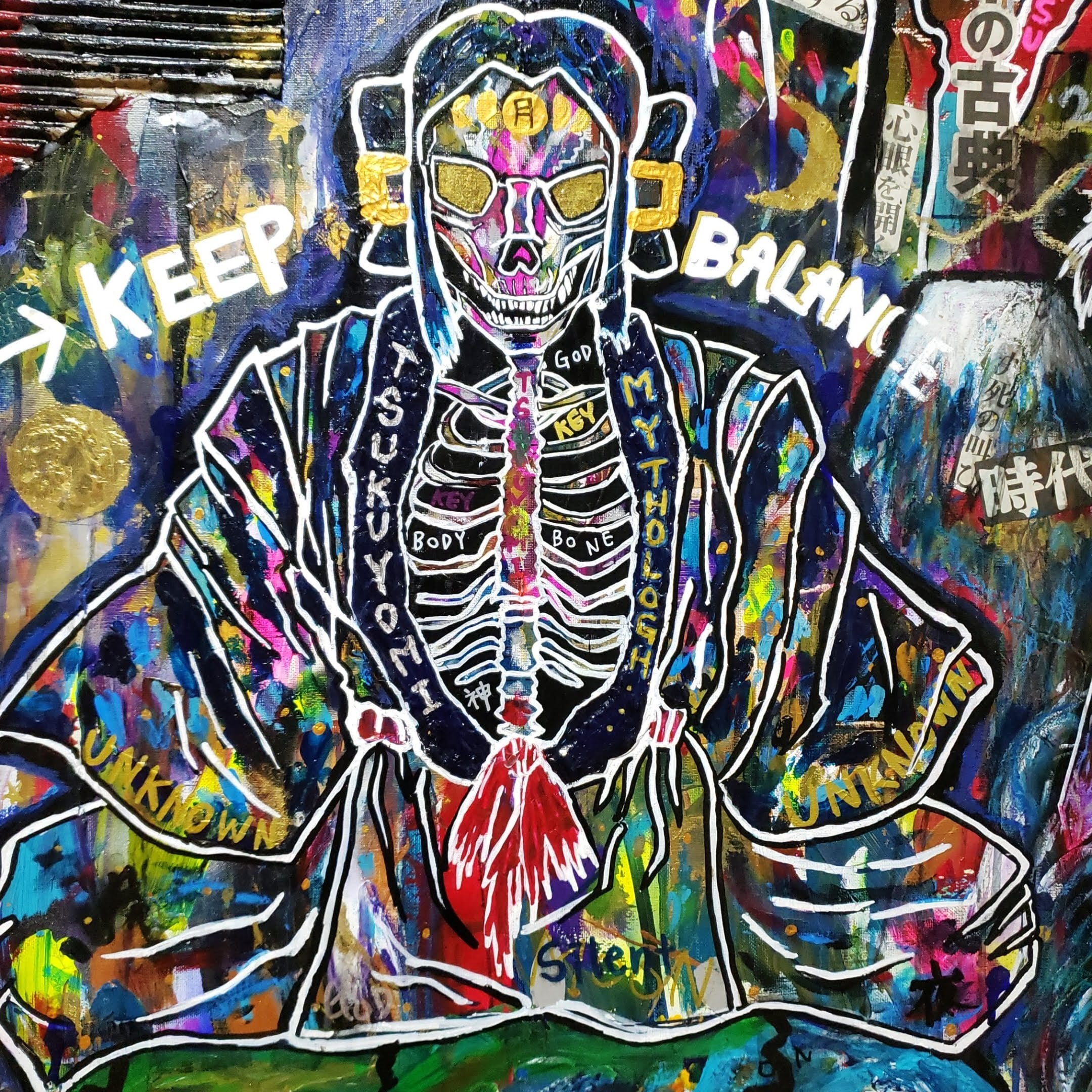 F50号】From Japan.《The soul of Asiaシリーズ 》 | 現代画家 Chika