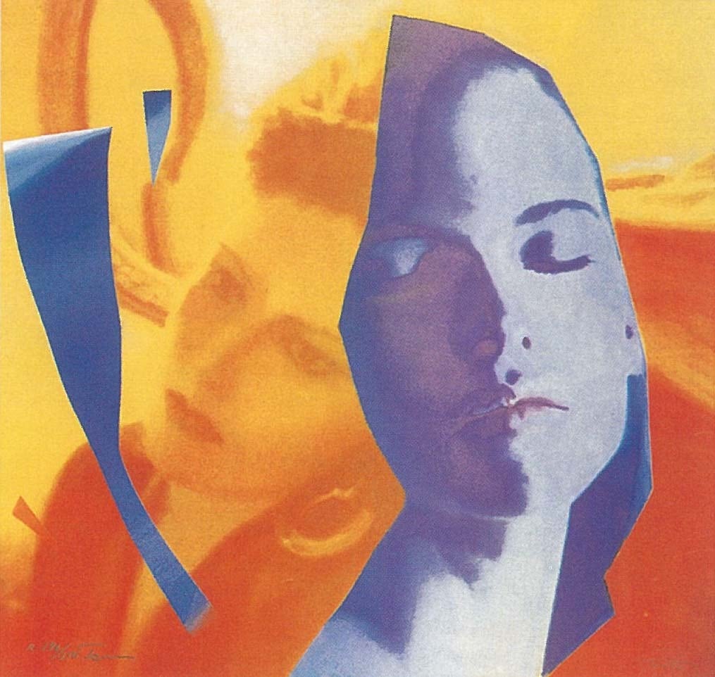 №.43『カーニバルへ行く道』 オルガ グレチナ シルクスクリーン 472