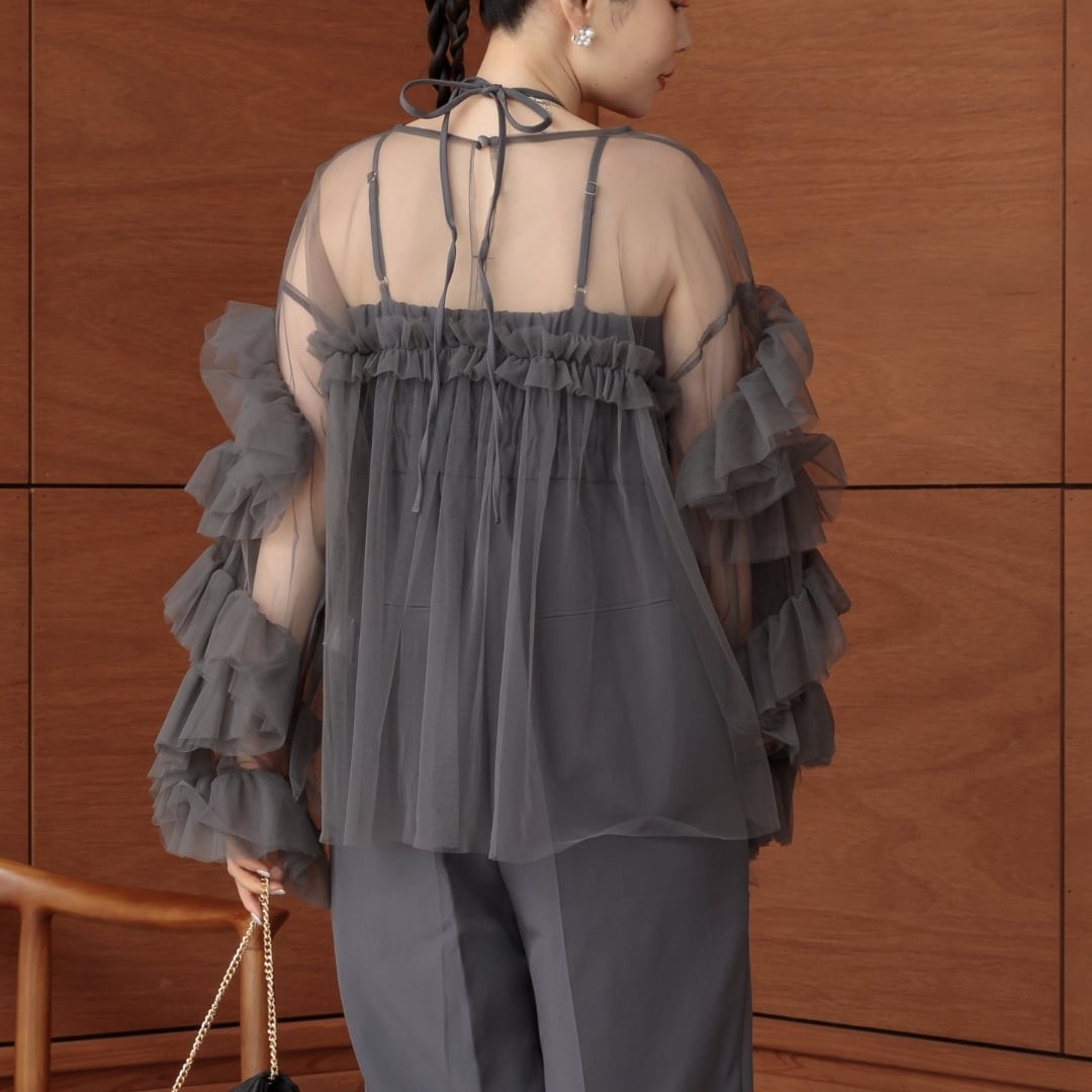 2383-50113 デコラティブチュールトップス | a.r.azalearose