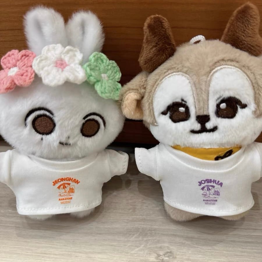 セブチTシャツ』SEVENTEEN ぬい服 ちびぬい 着せ替え ドール 人形 ホシ