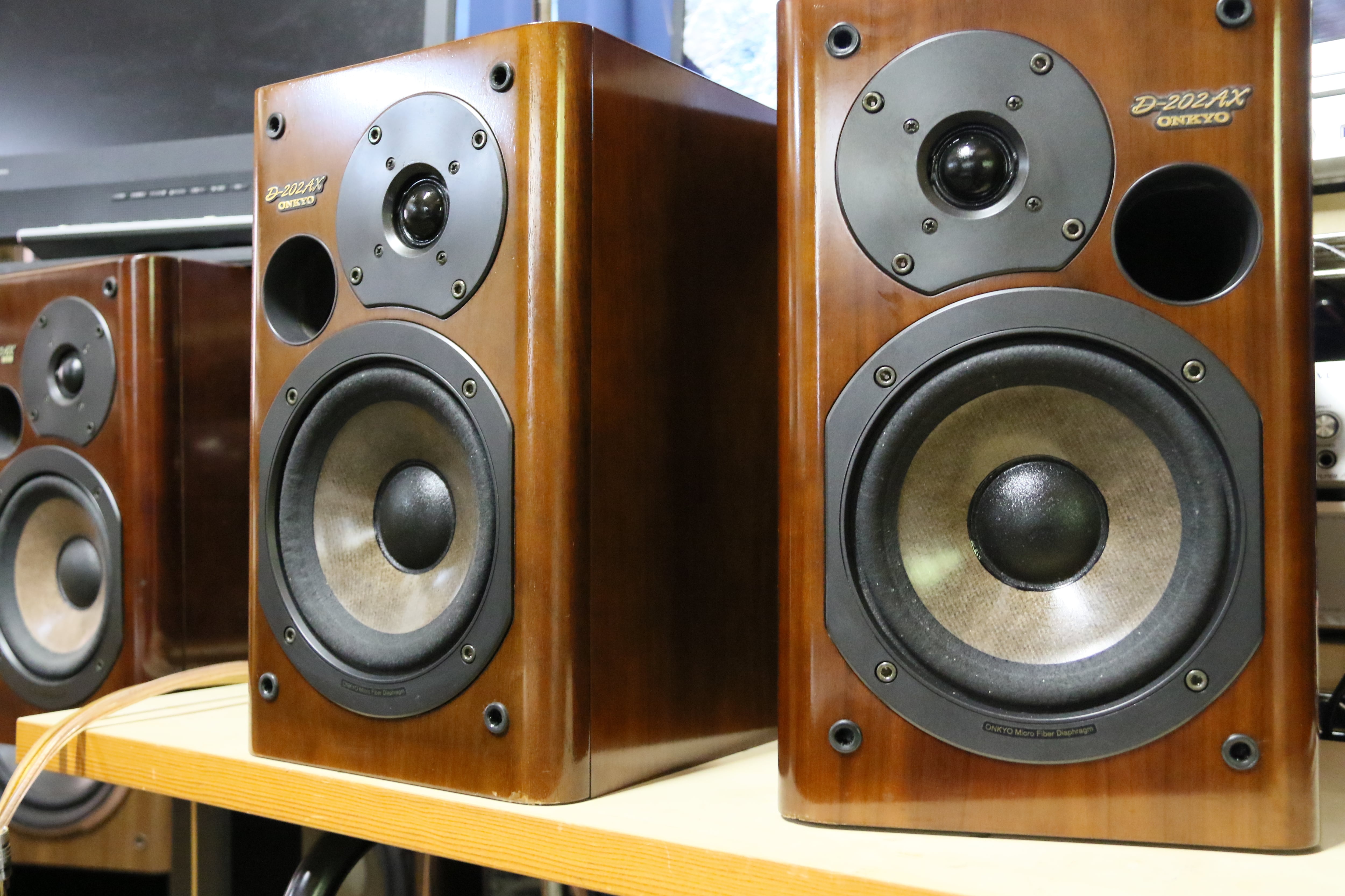 名機スピーカー】ONKYO 2WAYスピーカ D-202AX （管25065