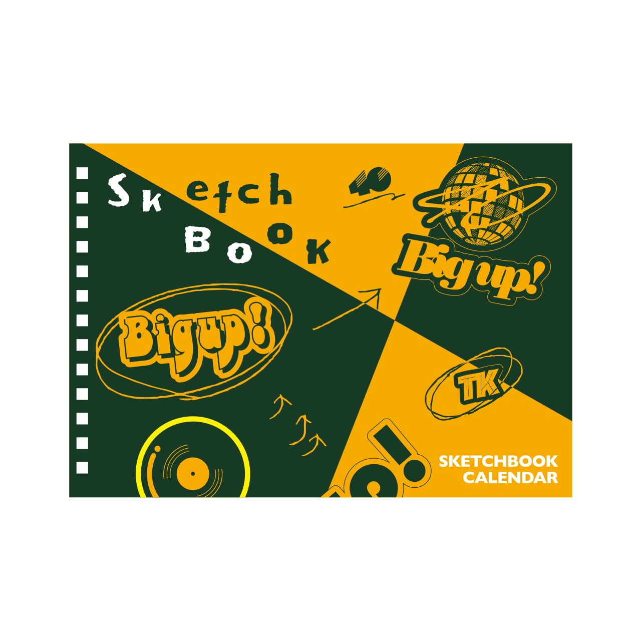 KUBOTA × maruman コラボスケッチブックカレンダー - Big up! | Funky Jam