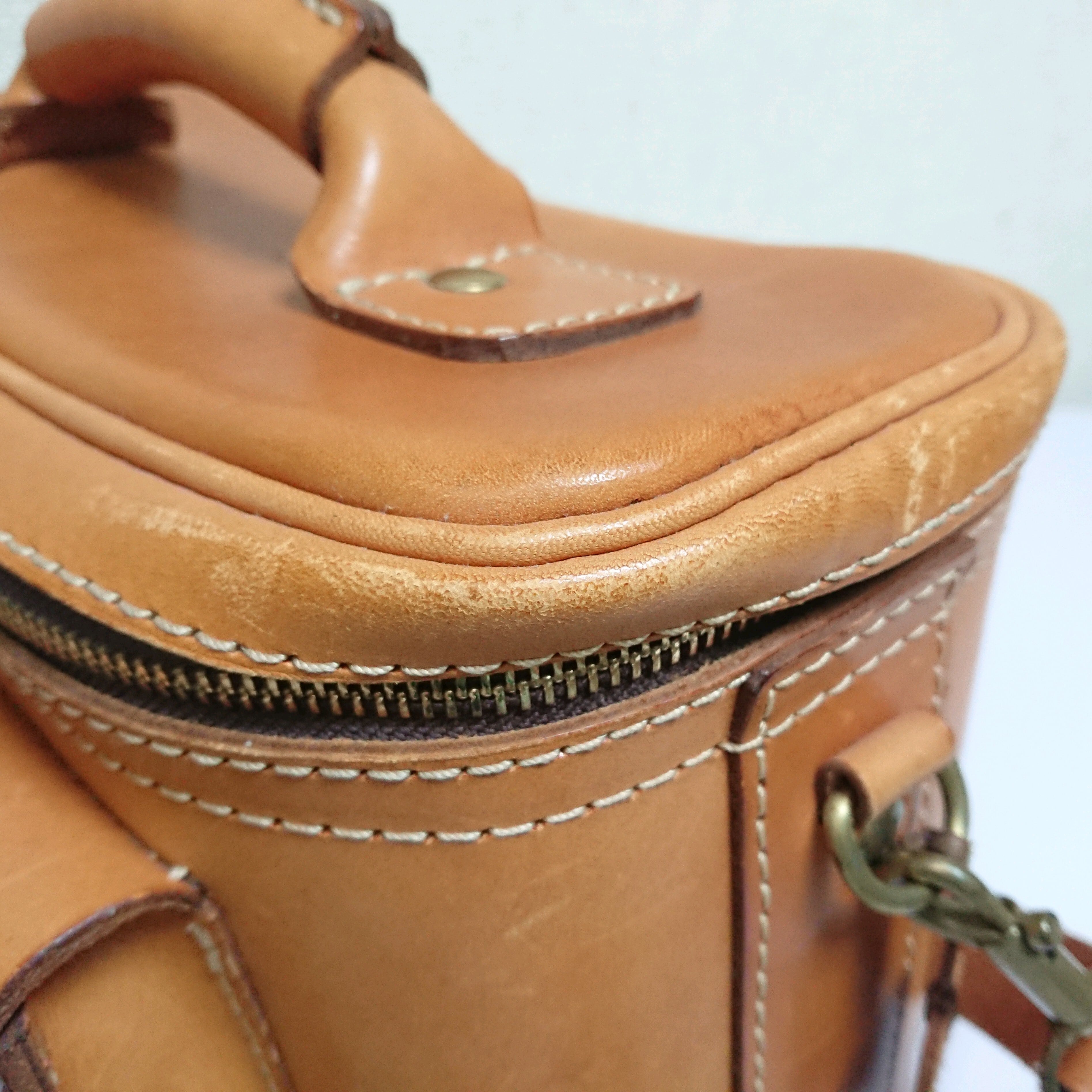 HERZ/ヘルツ ハードギャジット・カメラバッグ N-8 キャメル Sサイズ