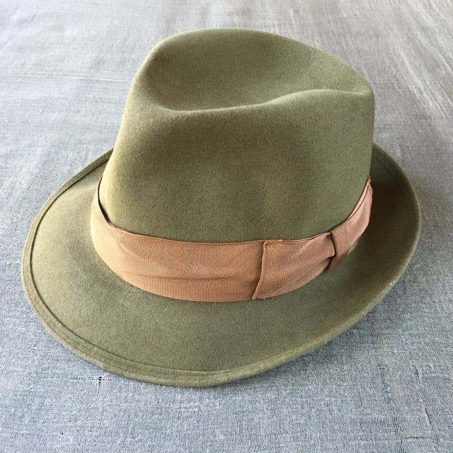 Borsalinoボルサリーノ オリーブライトグリーン/58cm-7 1/4inch (B4