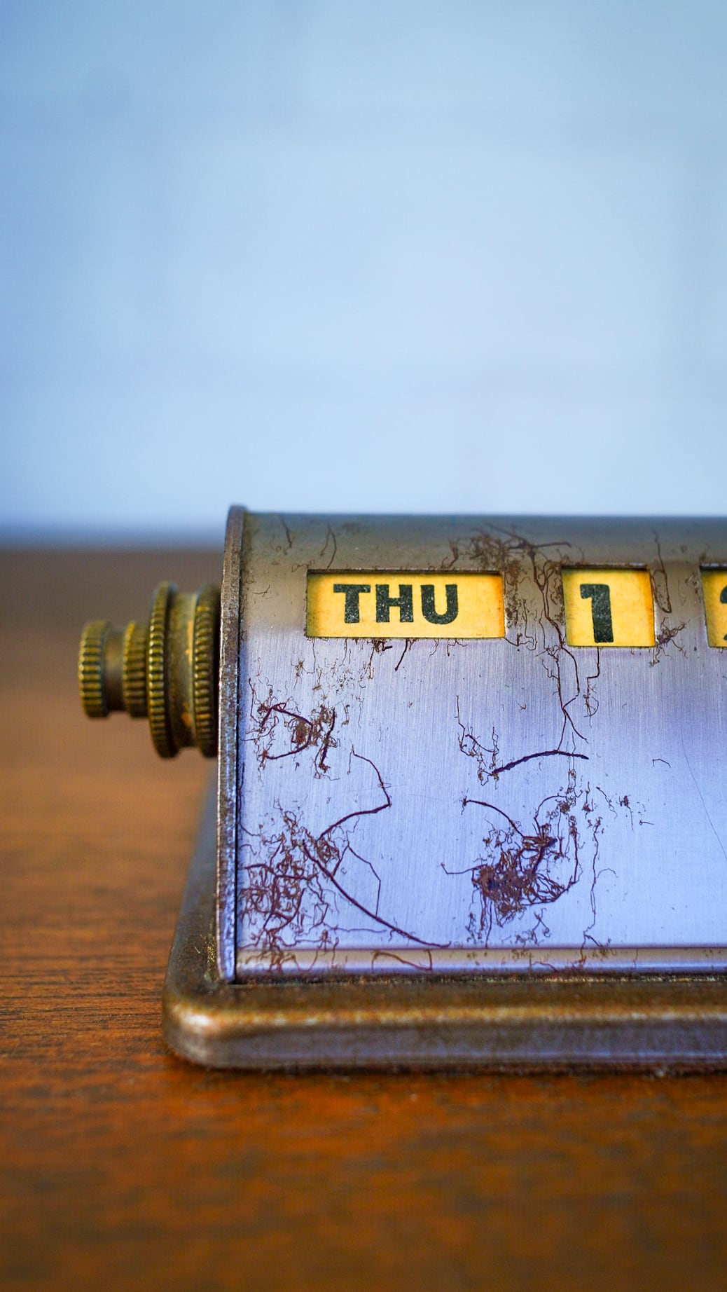 1940-1950s】PARK SHERMAN パークシャーマン 卓上カレンダー カマボコ