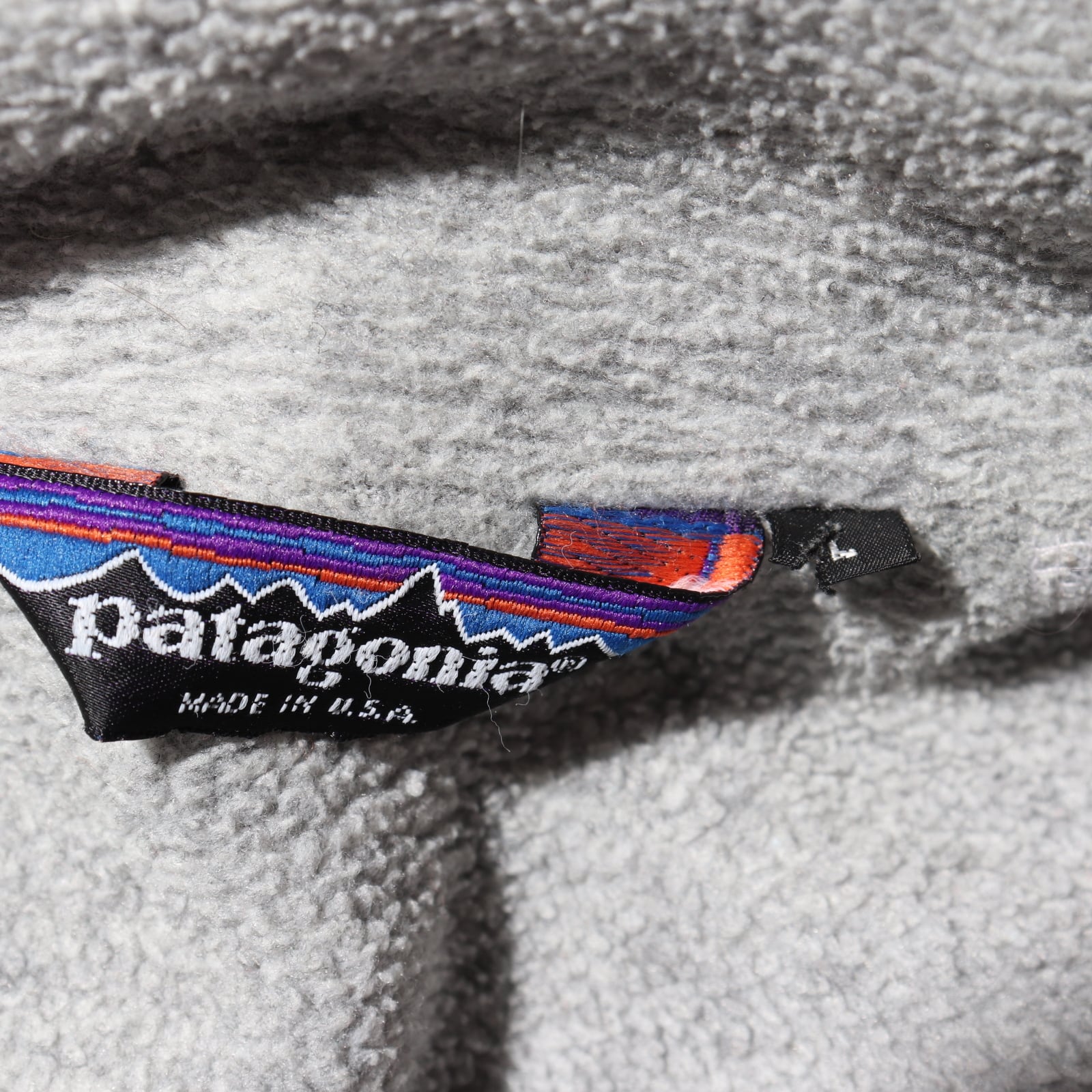極美品 L 80s 三角タグ USA Shelled Synchilla Jacket Patagonia