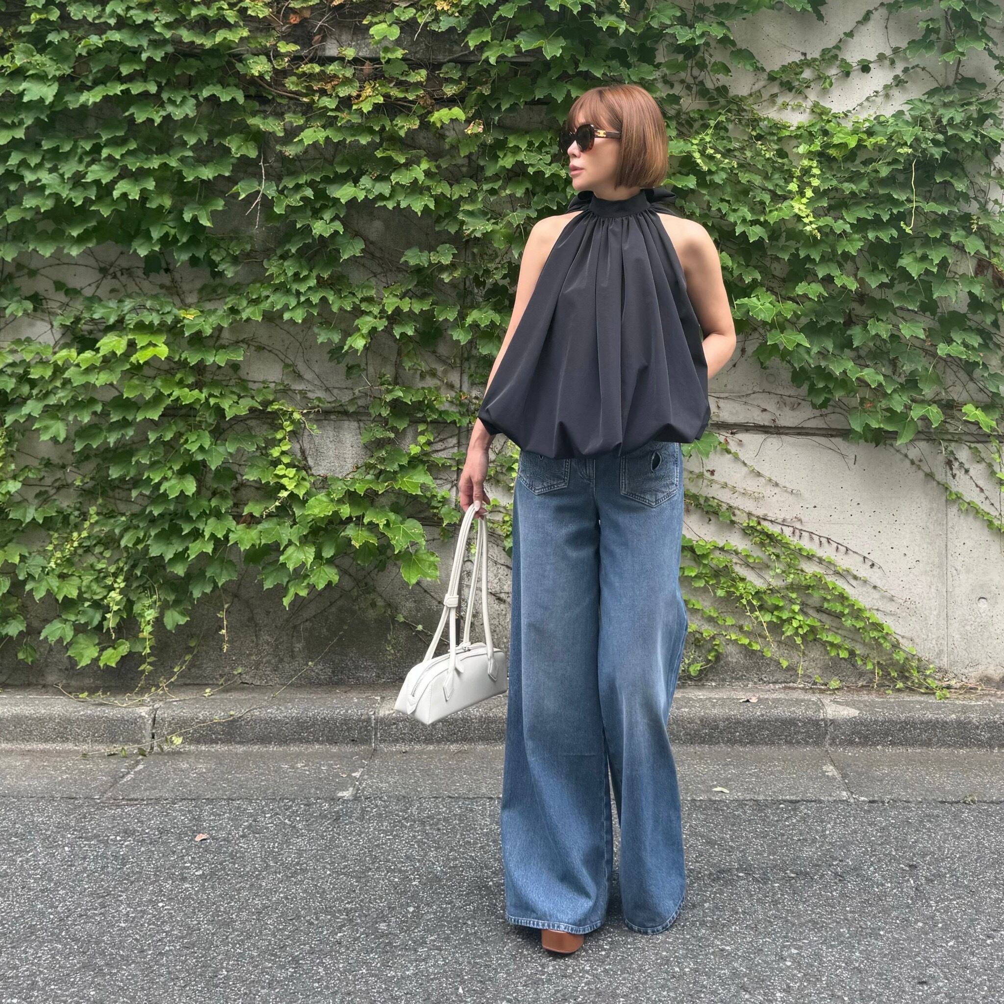 Cygne バルーントップス Pauline ブラック