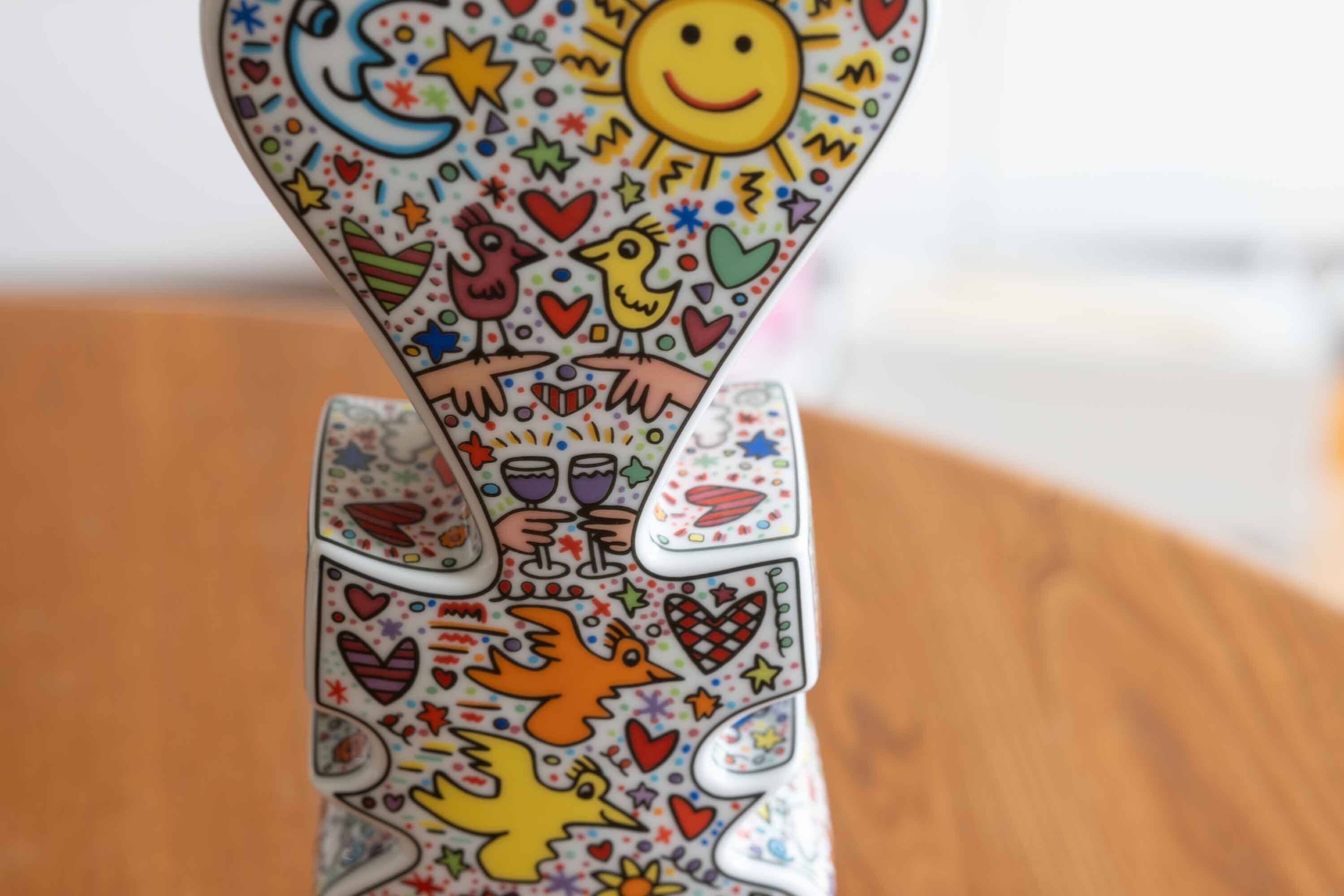 James Rizzi ジェームス・リジィ デザイン Love Vase ドイツ Rosenthal