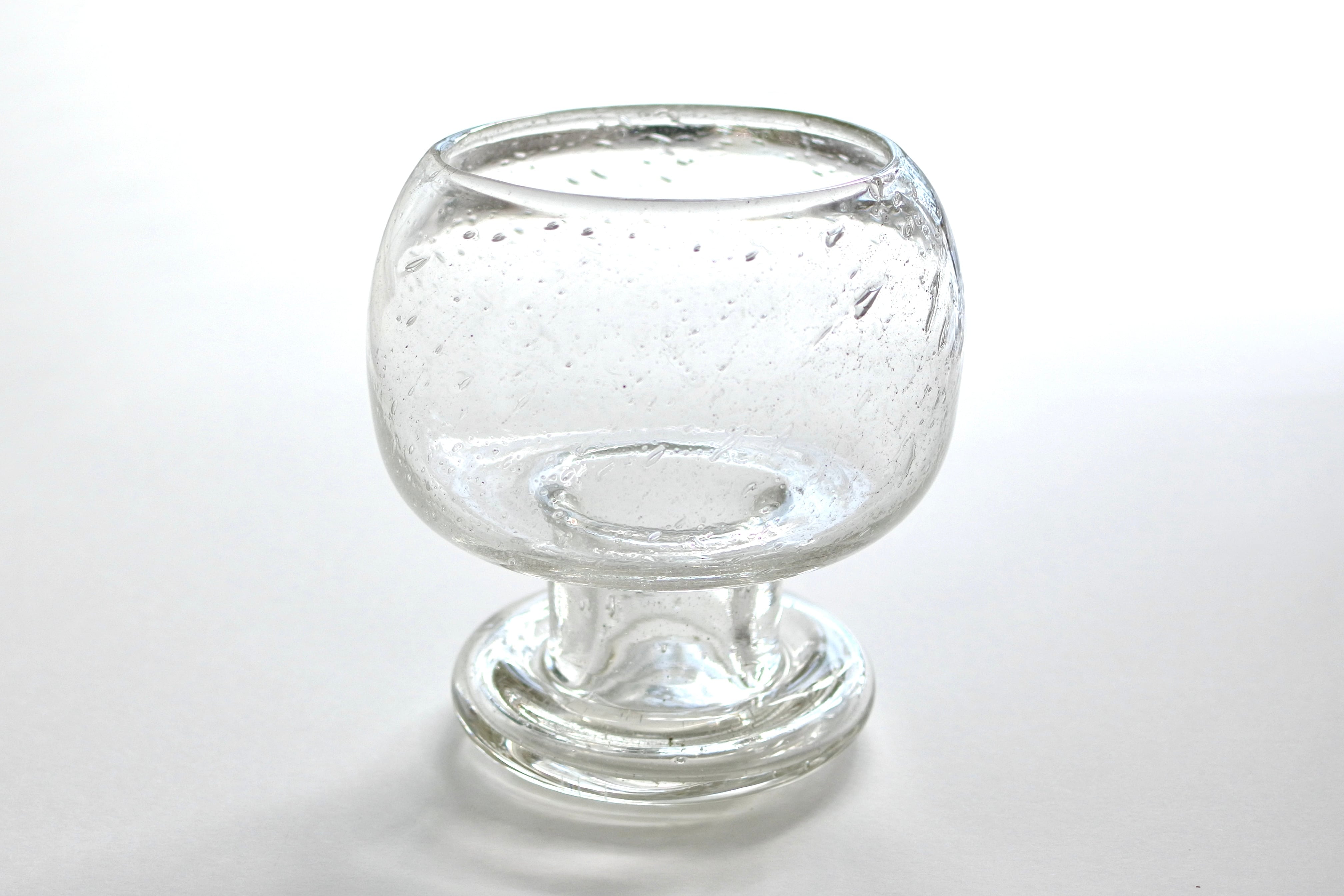 nuutajarvi ARABIA Sargasso(クリア)持ち手つきのベース nuutajarvi