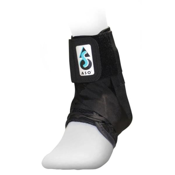 ASO(エーエスオー) 足首サポーター ASO-SL ブラック Mサイズ 捻挫予防1
